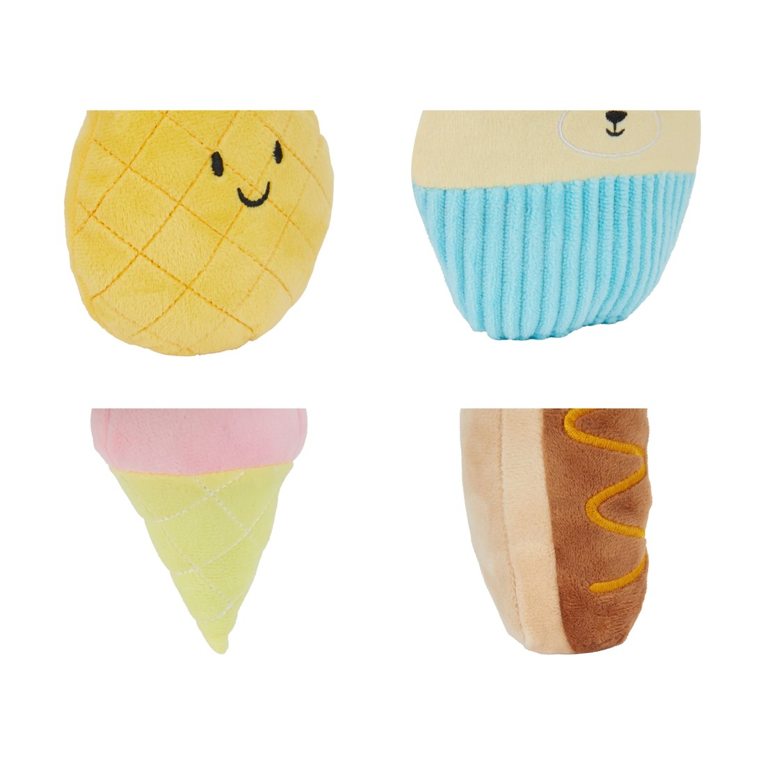 6 2 Pack Pet Toy Plush Novelty - Assorted, 6 of 7