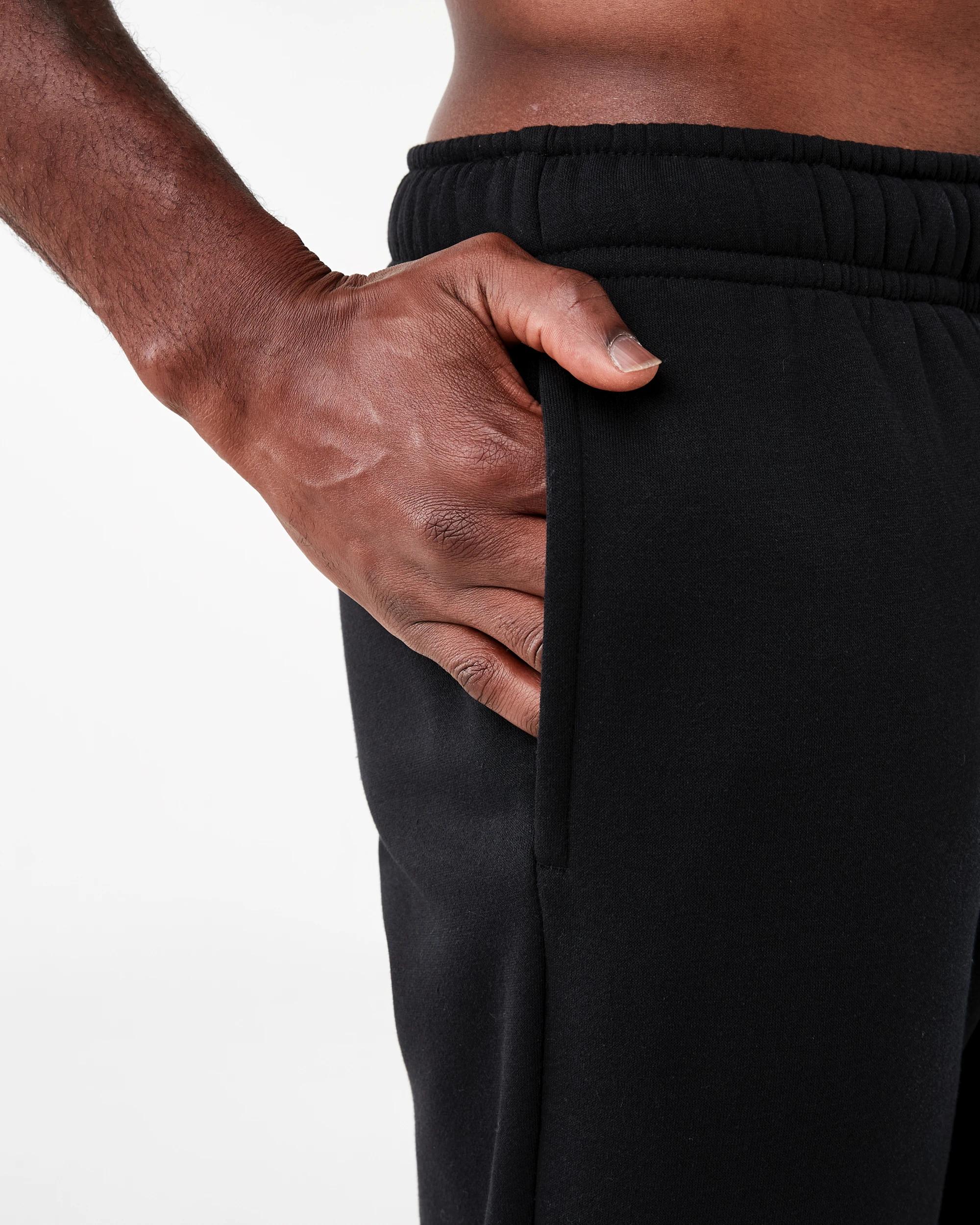 5 Basic Trackpants Black, 5 of 5