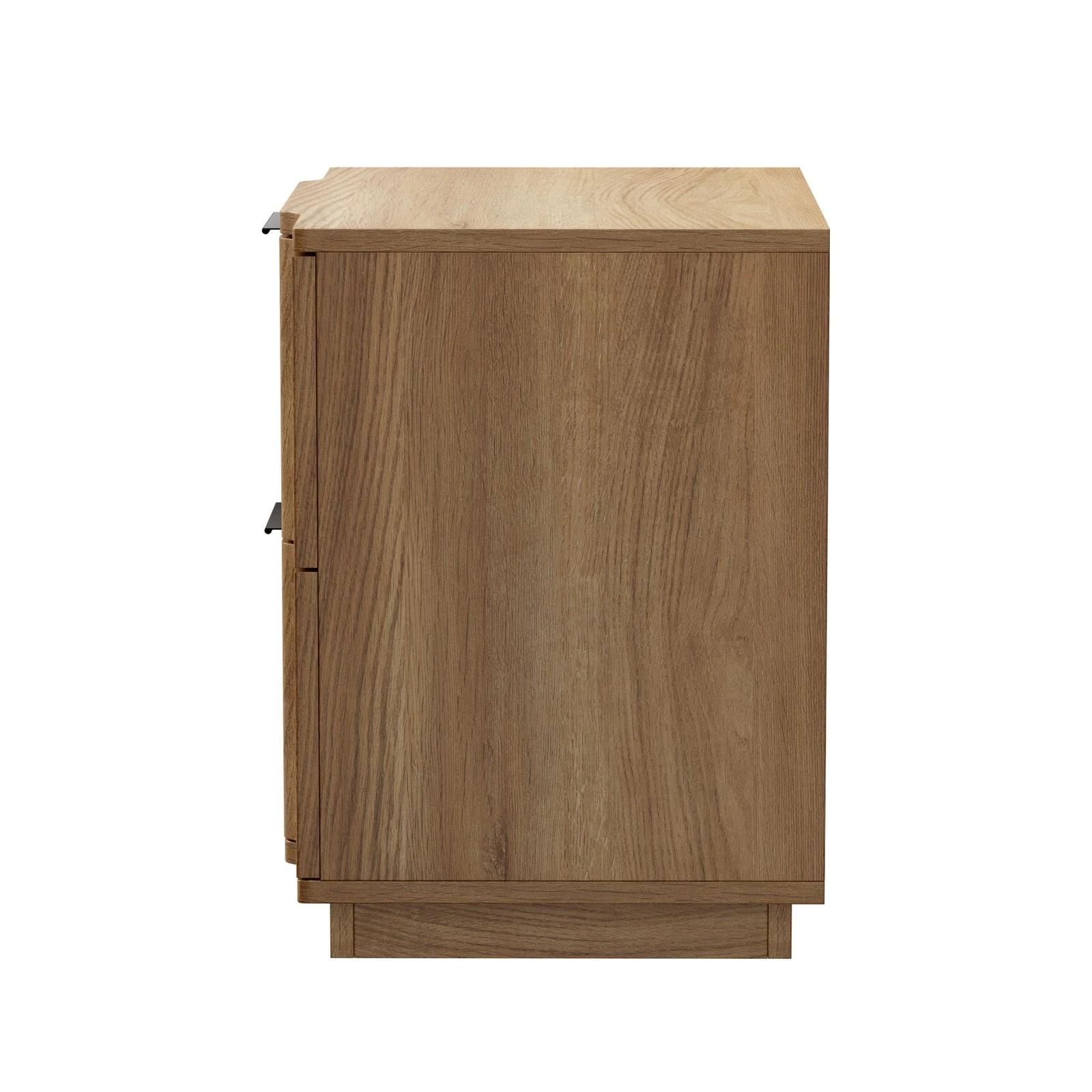 9 Oikiture Bedside Table 2 Drawers Storage Nightstand Side End Table - Natural, 9 of 9