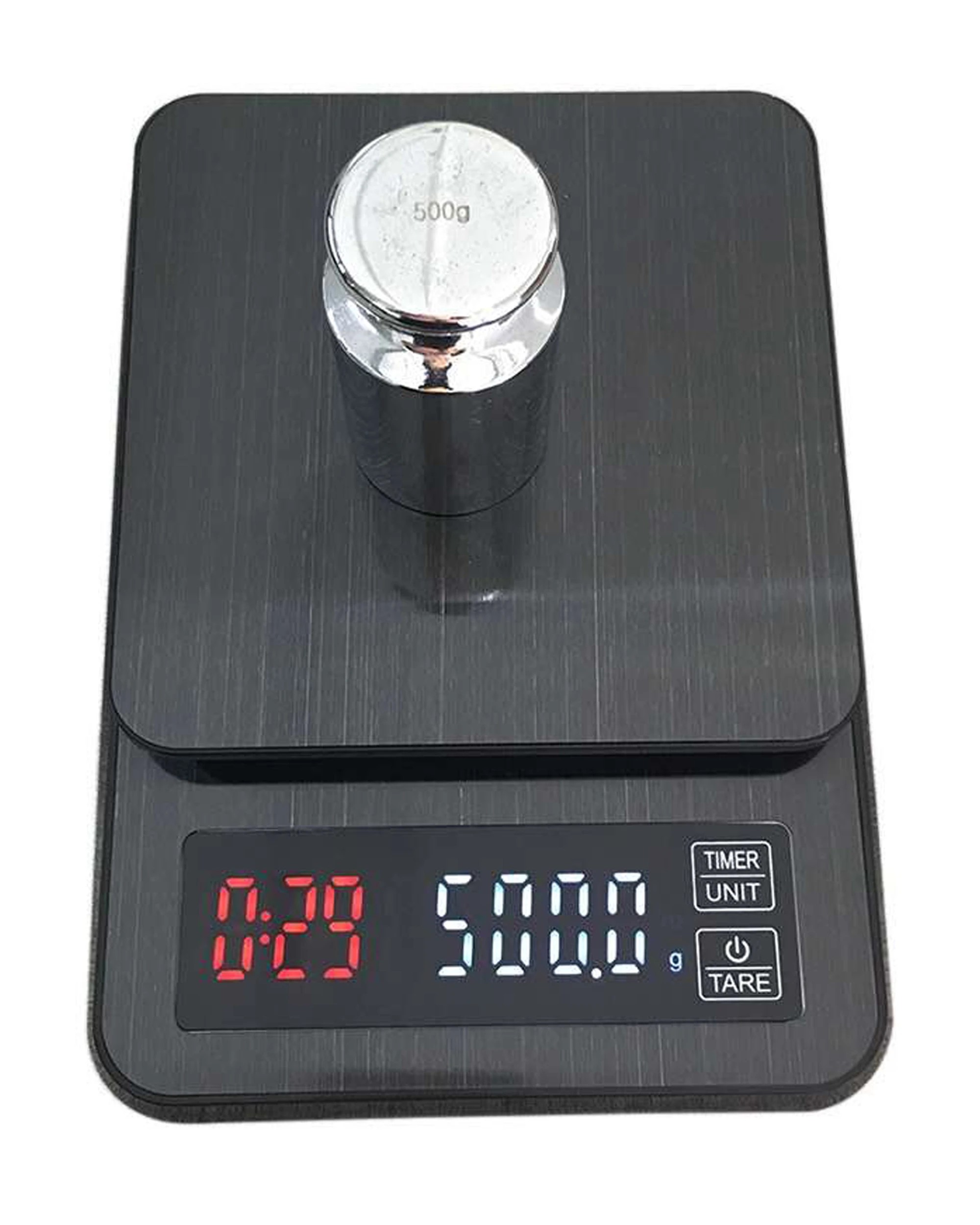 1 TODO 3Kg Stainless Steel Kitchen Scale LCD Display 0.1G Graduation Coffee Scale Usb Powered, 1 of 3