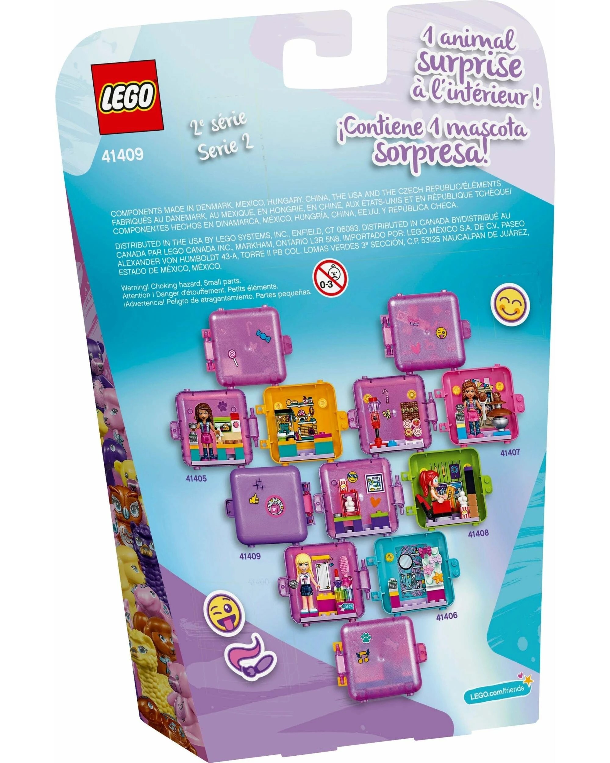 3 LEGO 41409 Emma's Shopping Play Cube: Portable Mini Toy Store Fun, 3 of 5