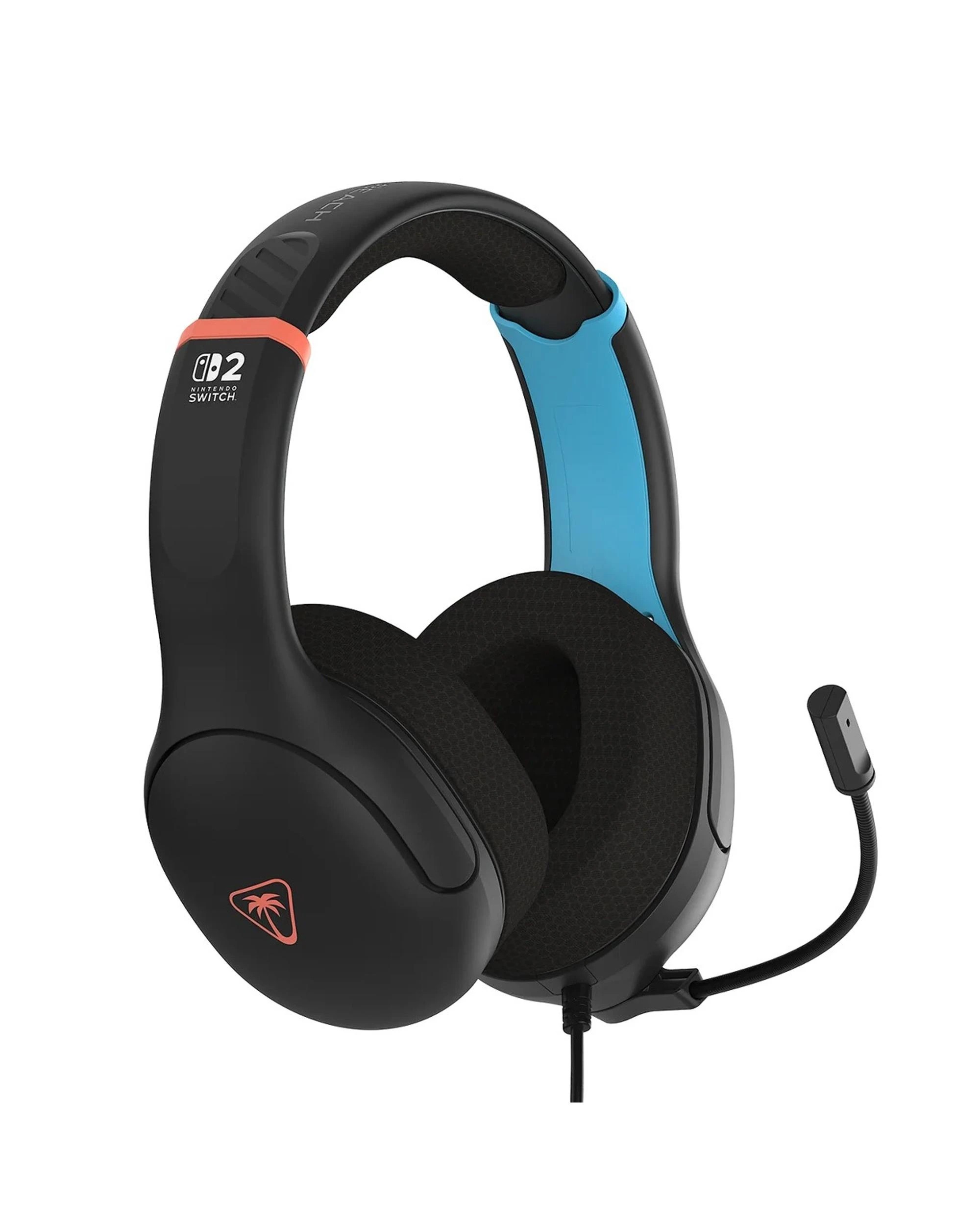 4 Turtle Beach Airlite Fit Wired Gaming Headset for Nintendo Switch 2 - Charcoal Black - Black, 4 of 6