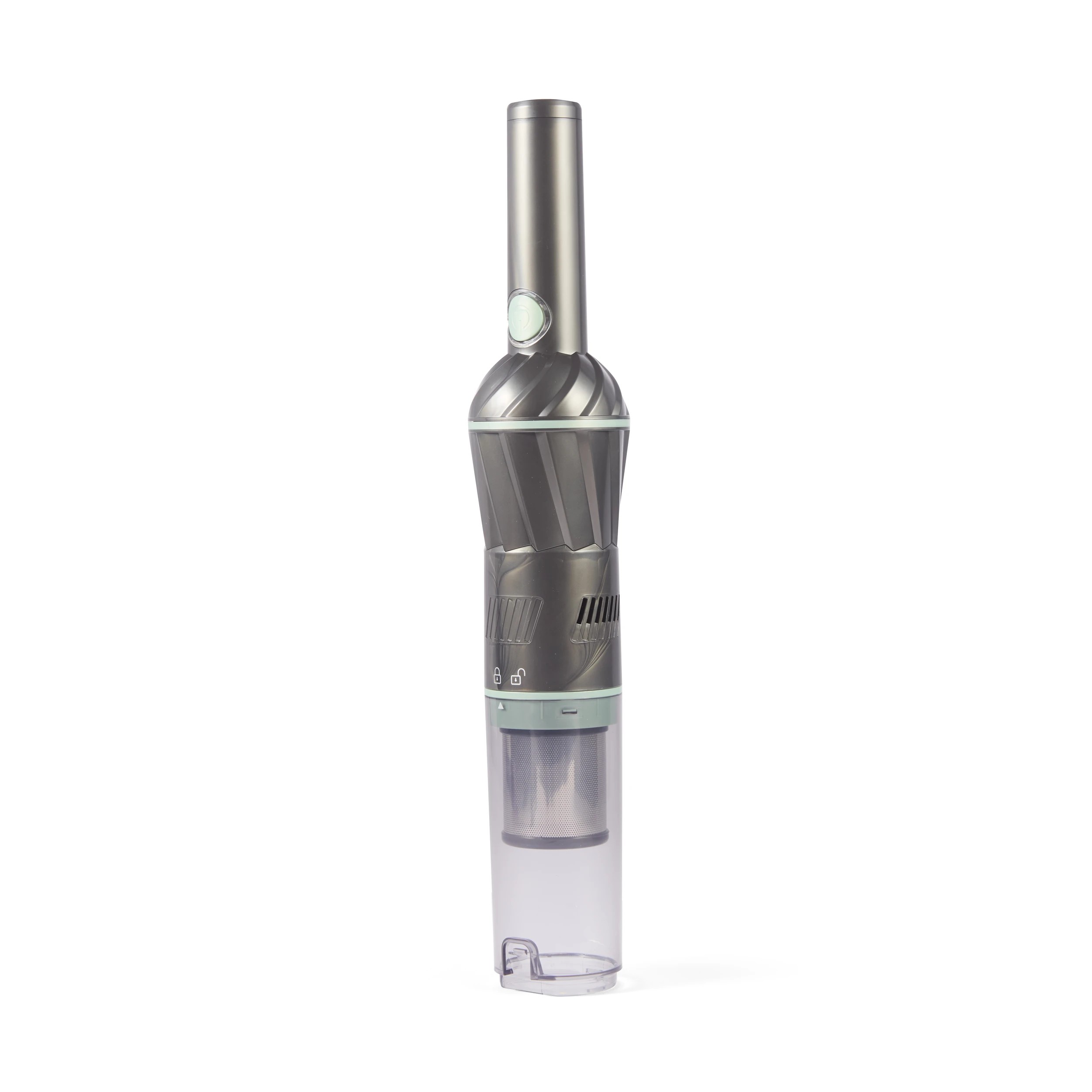 6 Cordless Handheld Vacuum - Grey and Green, 6 of 10