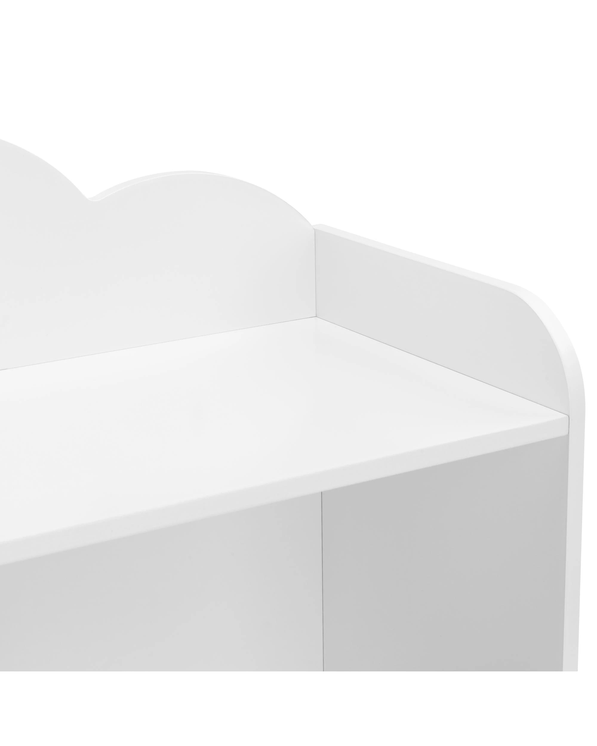 6 Kodu Kids Bookcase Bookshelf Open Shelving 3 Levels - White, 6 of 7