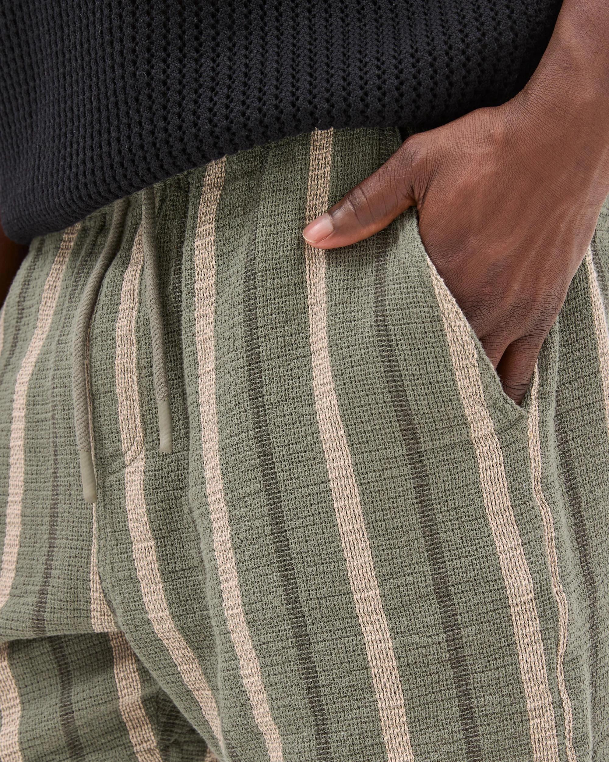 4 Australian Cotton Stripe Shorts - Commons SAGE, 4 of 6