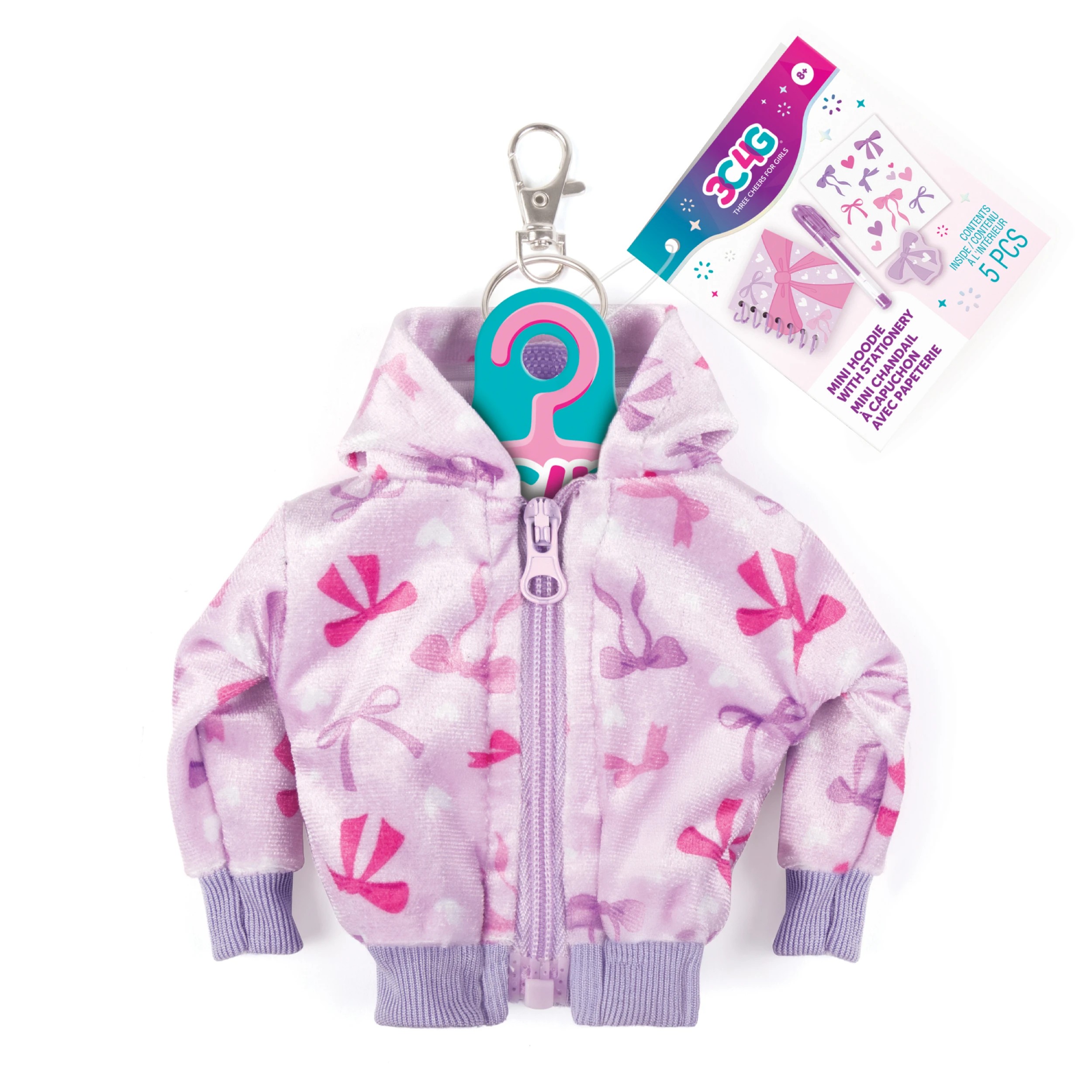 3 Make It Real Mini Hoodies With Stationery - Assorted - Multi, 3 of 8