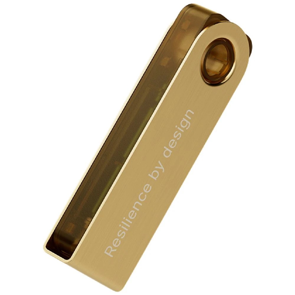 2 Ledger Nano S Plus Crypto Wallet Gold, 2 of 5