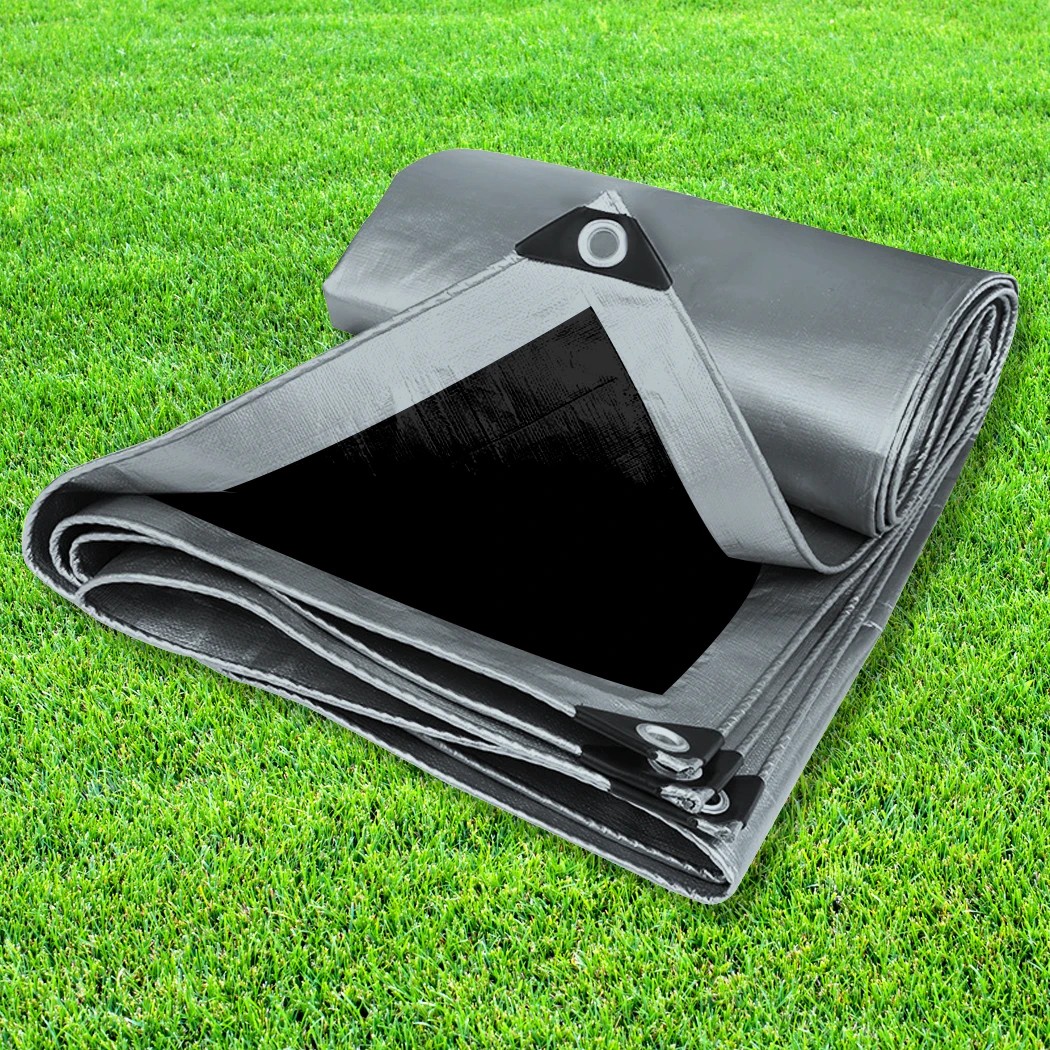 7 Mountview Heavy Duty Waterproof Poly Tarpaulin Camping Cover, 7 of 8