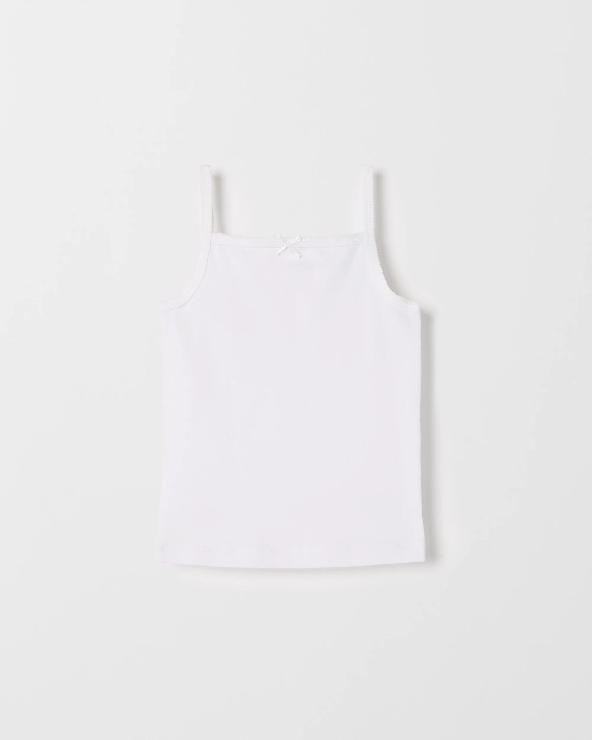2 Target Kids Australian Cotton 3 Pack Younger Girls Camisoles PINK/WHITE/LILAC, 2 of 5
