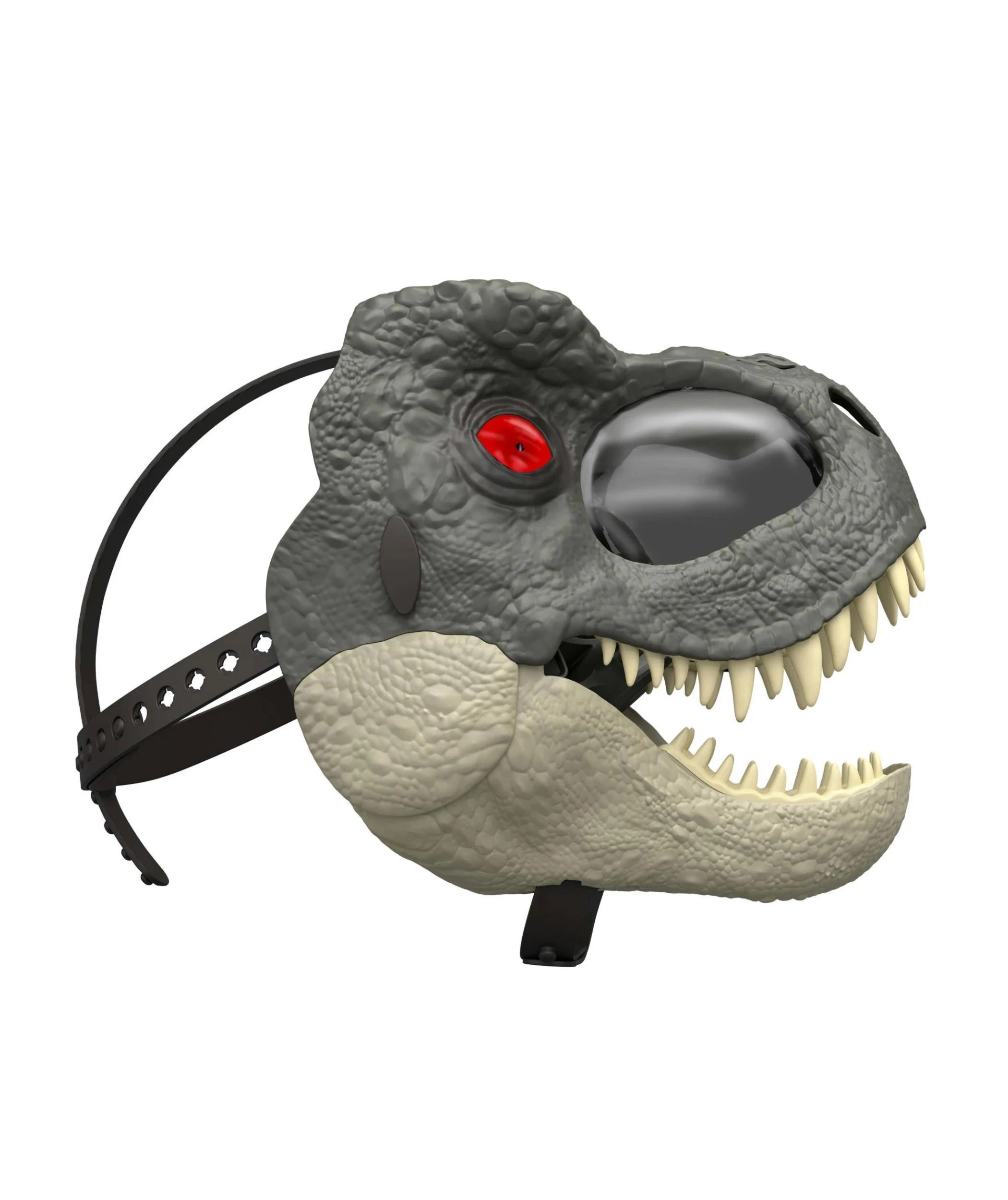 2 Mattel Jurassic World Rebirth T-Rex Rage N Roar Mask - Green, 2 of 5