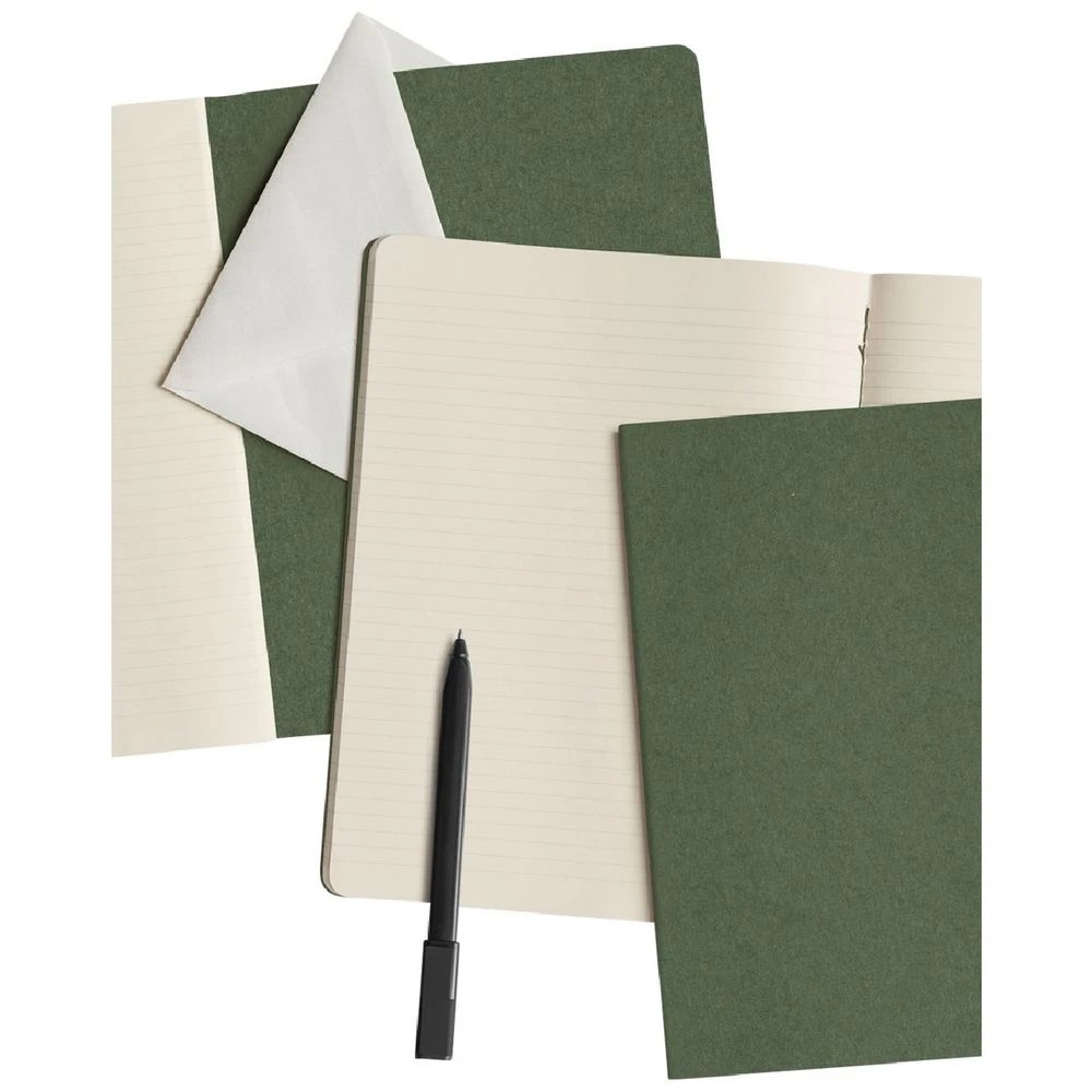 6 Moleskine Cahier Notebook Ruled Extra Large Green 3 Pack, 6 of 7