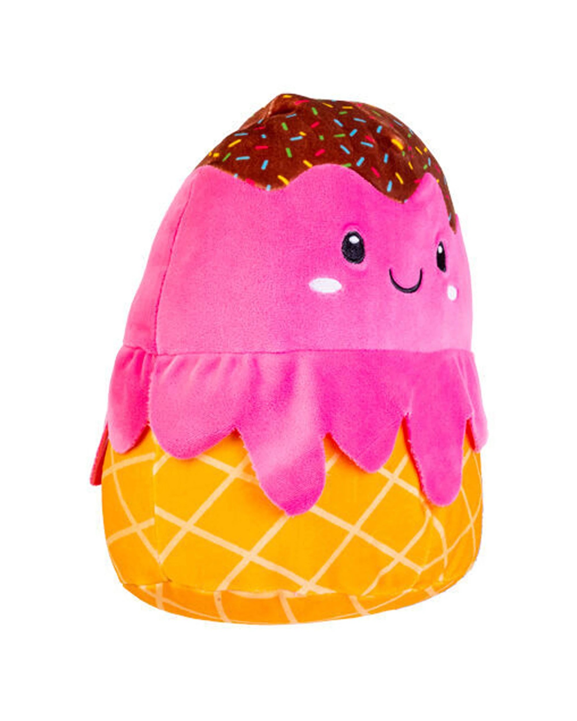 3 Smooshos Pal Squishy Super Soft Plushie Kid's Toy 22x16x22cm Ice Cream - Multi, 3 of 4