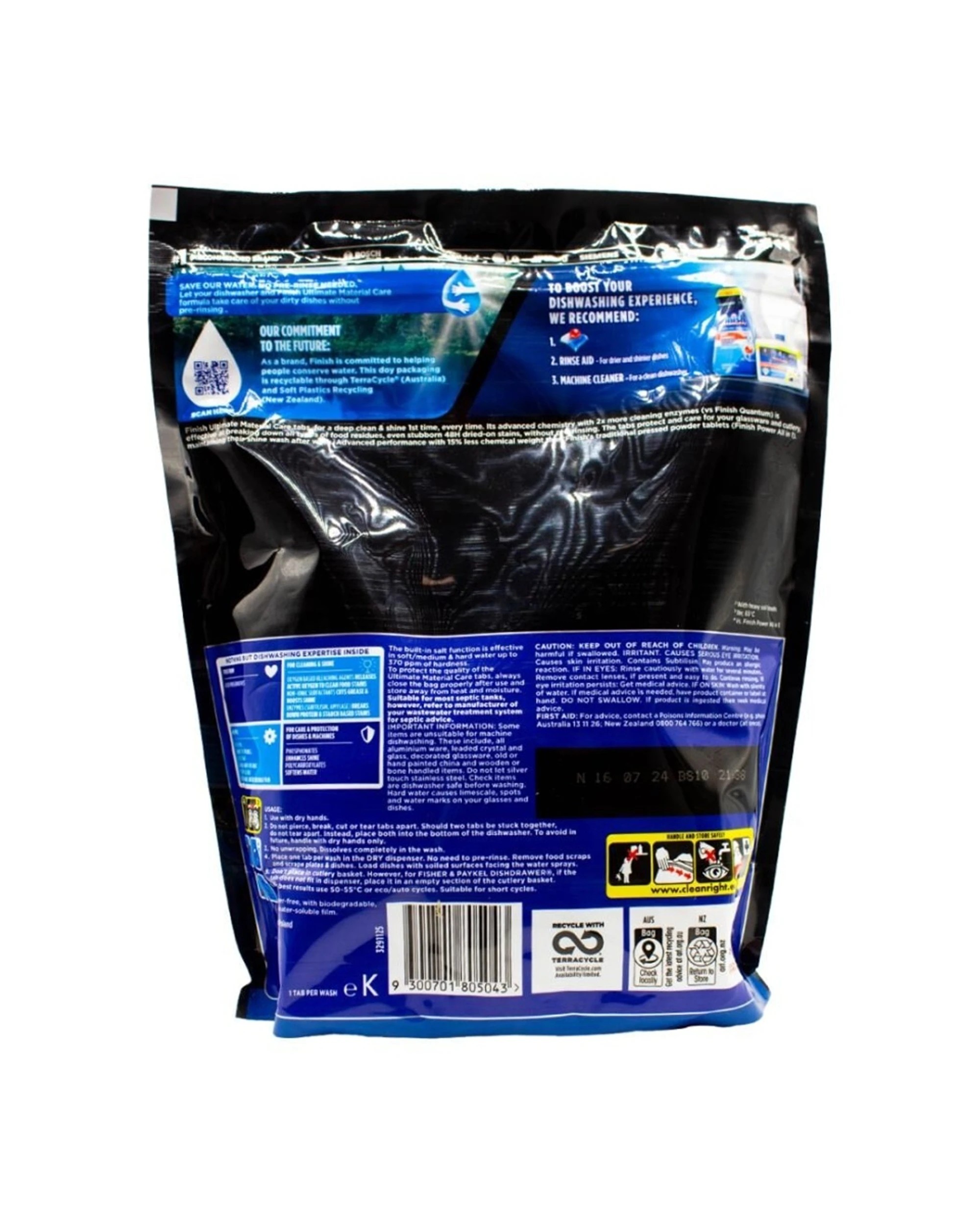 3 Finish Powerball All In 1 Ultimate Dishwasher Tablets 156pc Fast Dissolving, 3 of 3