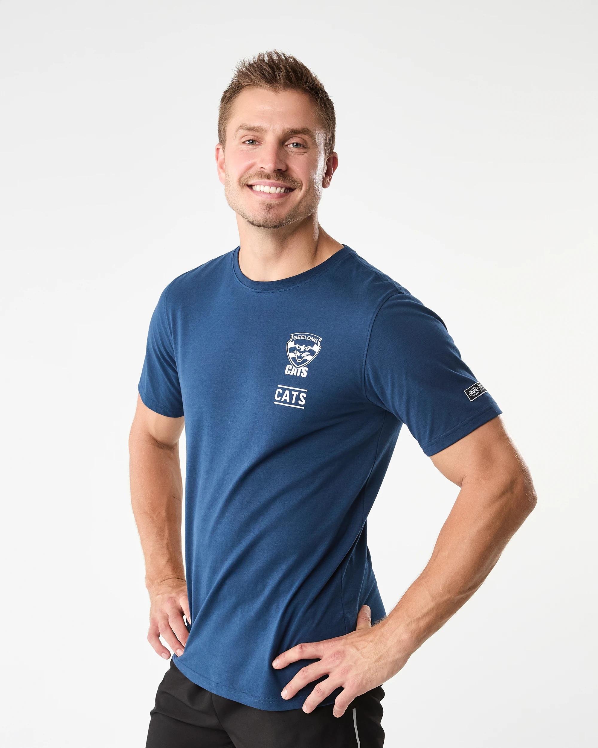 3 Official AFL Adult T-shirt Geelong, 3 of 9