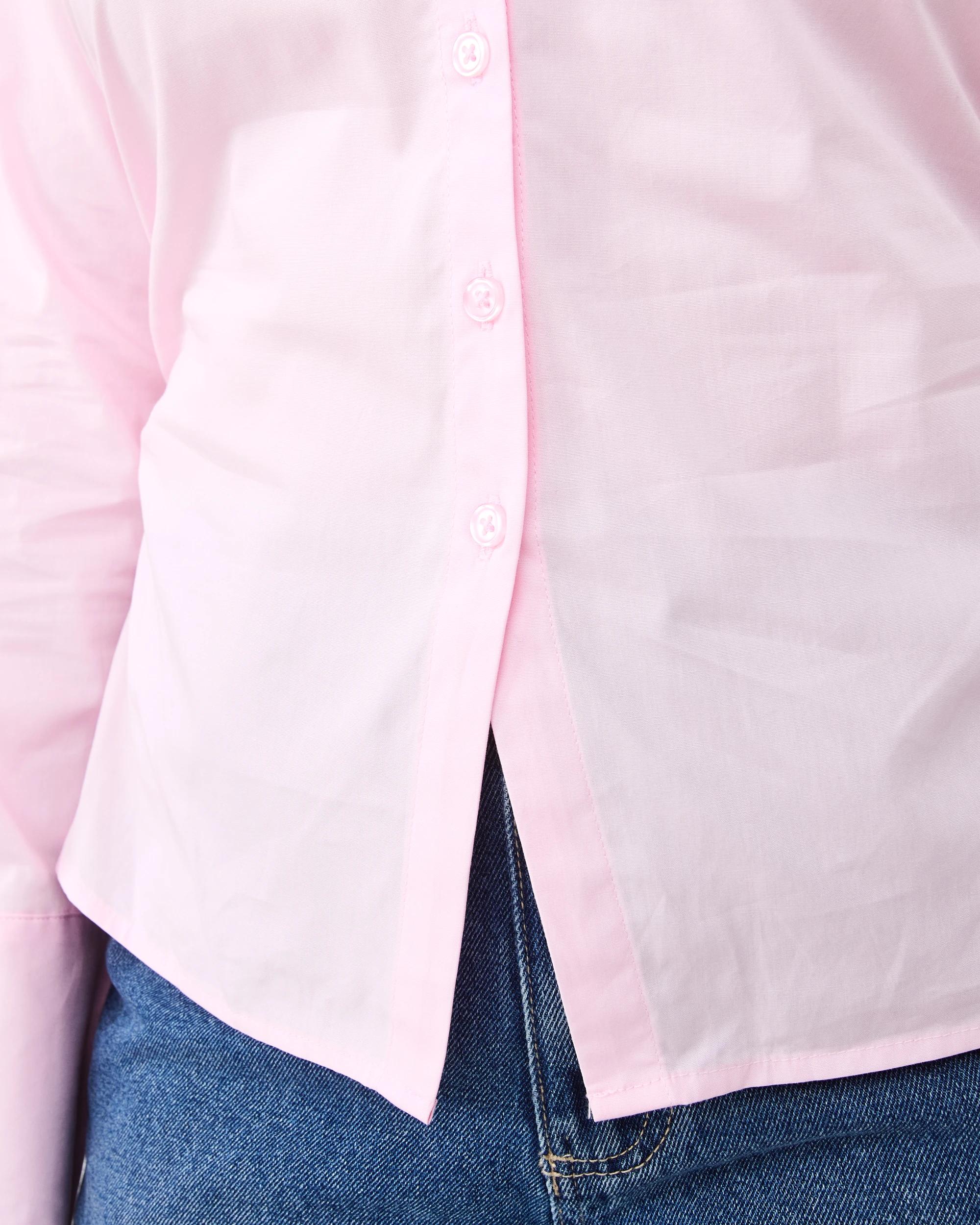 7 Long Sleeve Fitted Shirt Luna Pink, 7 of 8