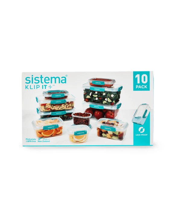 10 Piece Sistema Storage Set