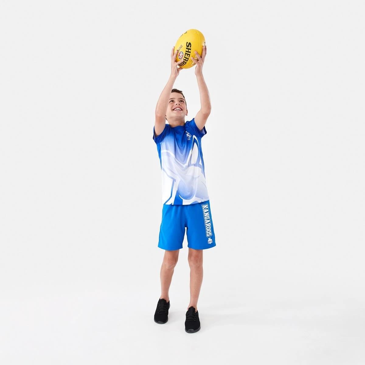 1 Official AFL Kids Training T-shirt Kangaroos, 1 of 10