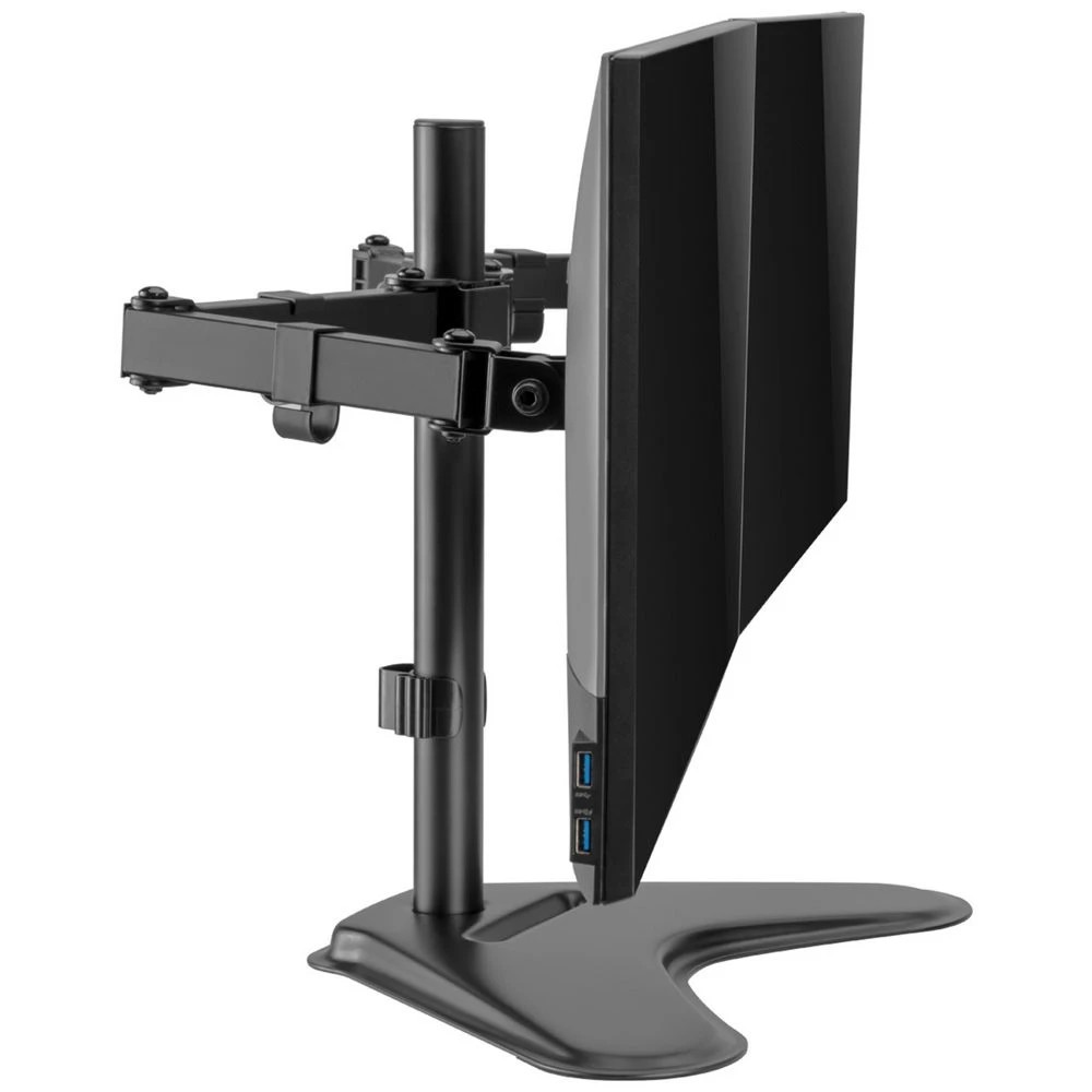 8 Keji Dual Monitor Pole Stand 17"-32", 8 of 10