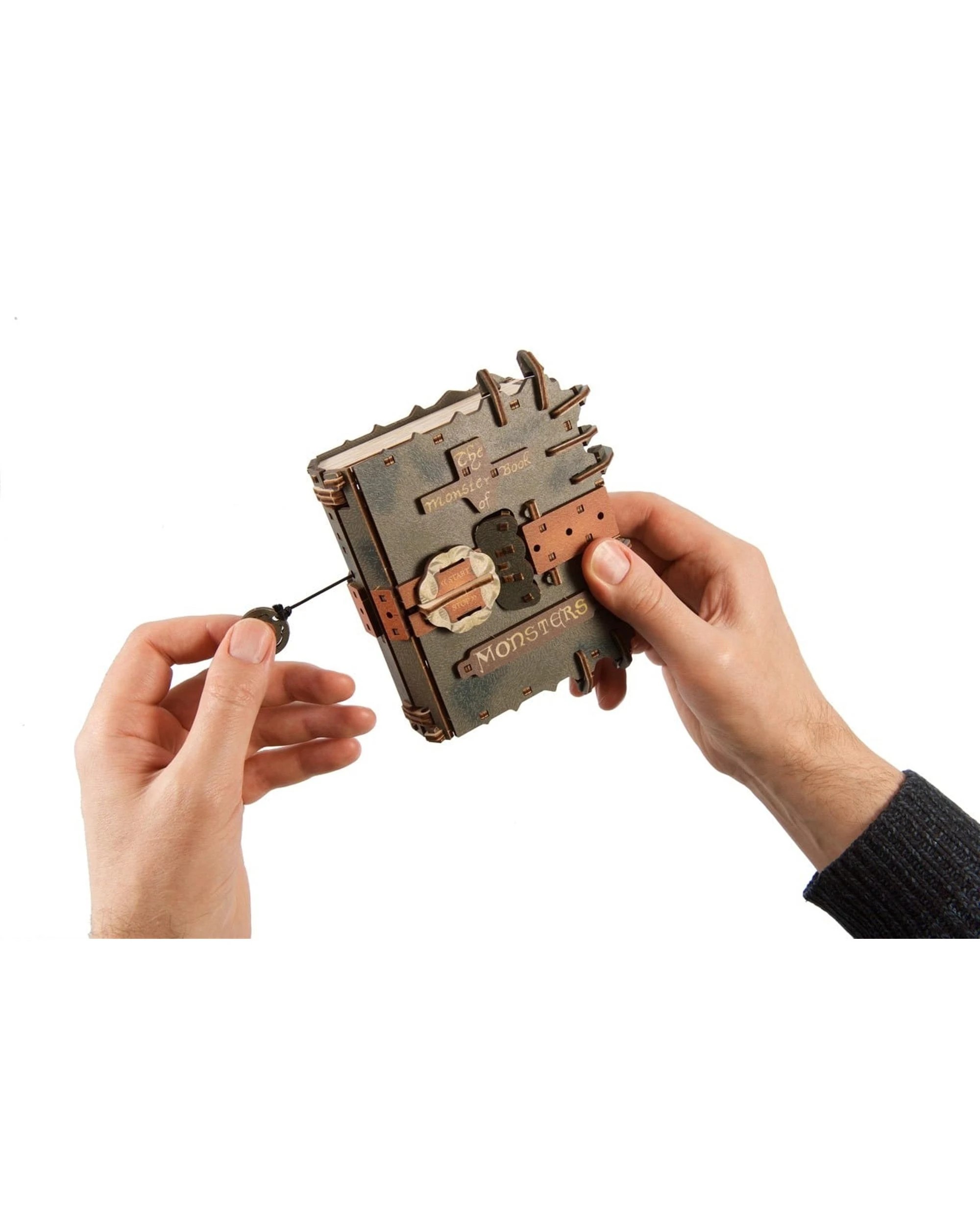 7 UGears Harry Potter The Monster Book of Monsters Model Kit, 7 of 9