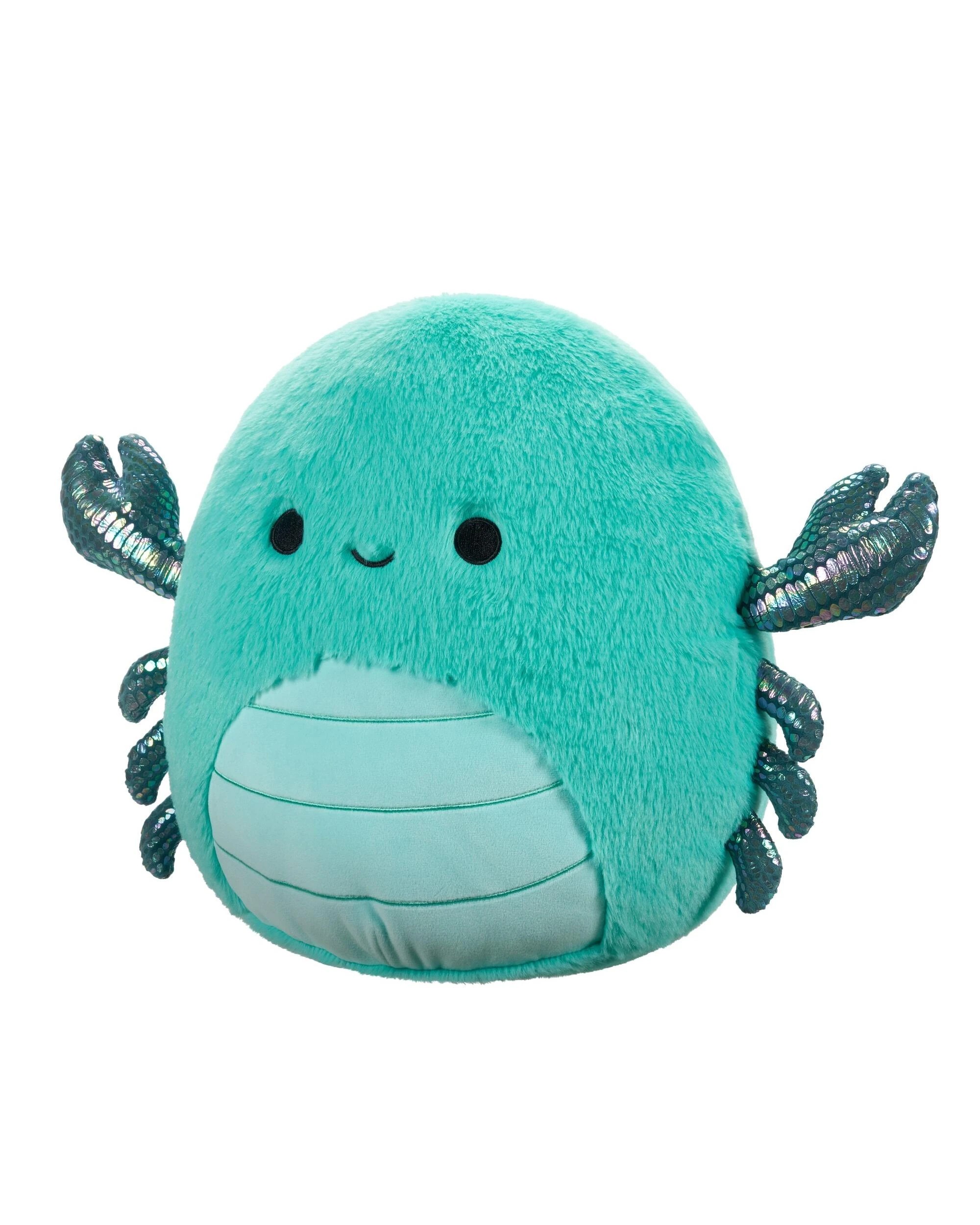4 Squishmallows Fuzzamallows Carpio the Scorpio 12 inch Plush - Blue, 4 of 5