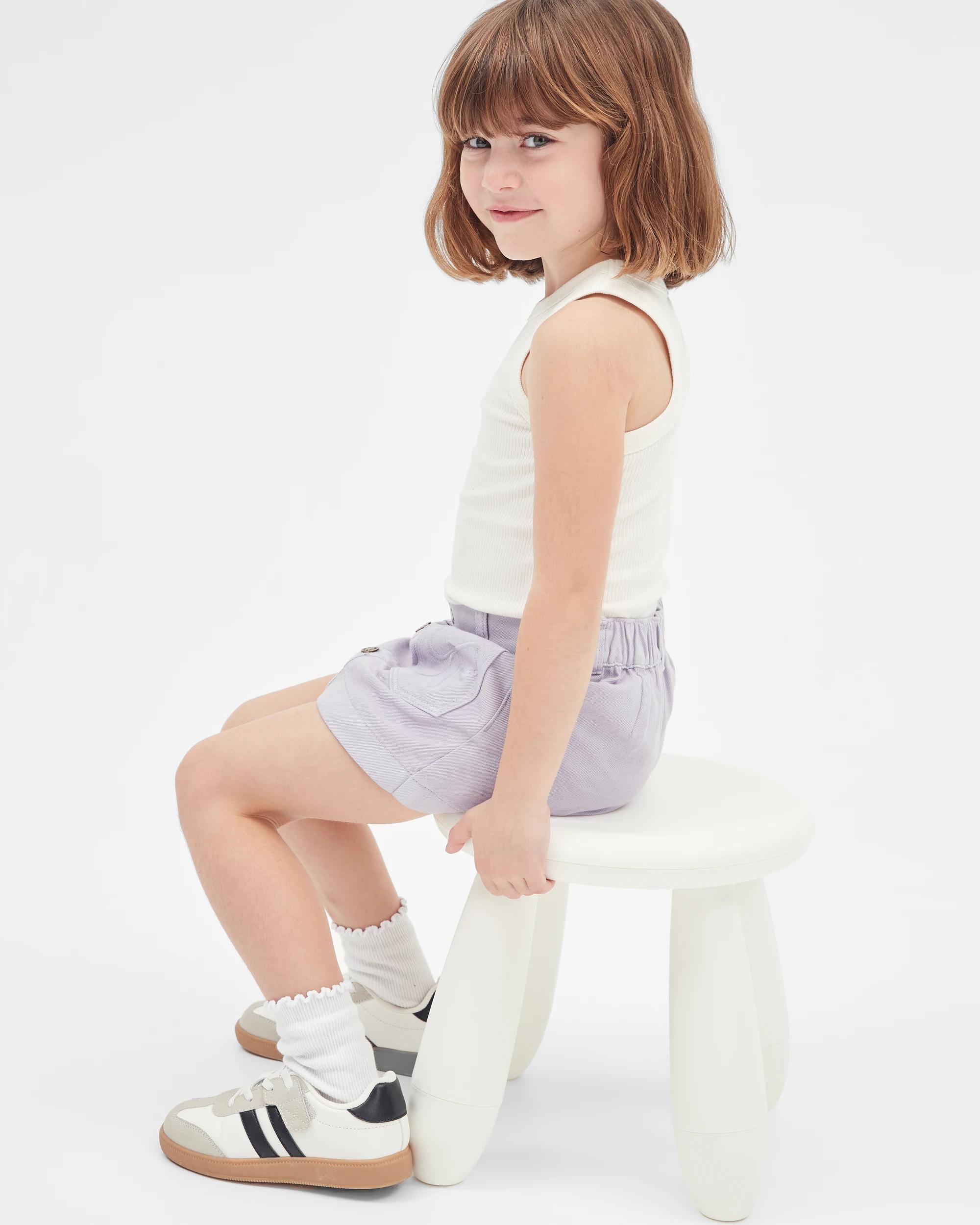 4 Target Denim Skort PURPLE, 4 of 6