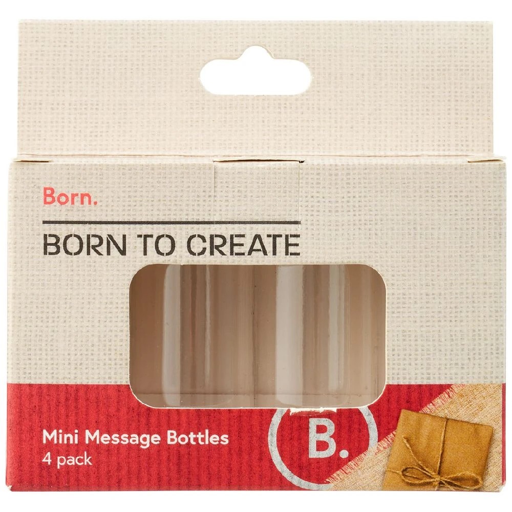 1 Born Mini Message Bottles 4 Pack, 1 of 3