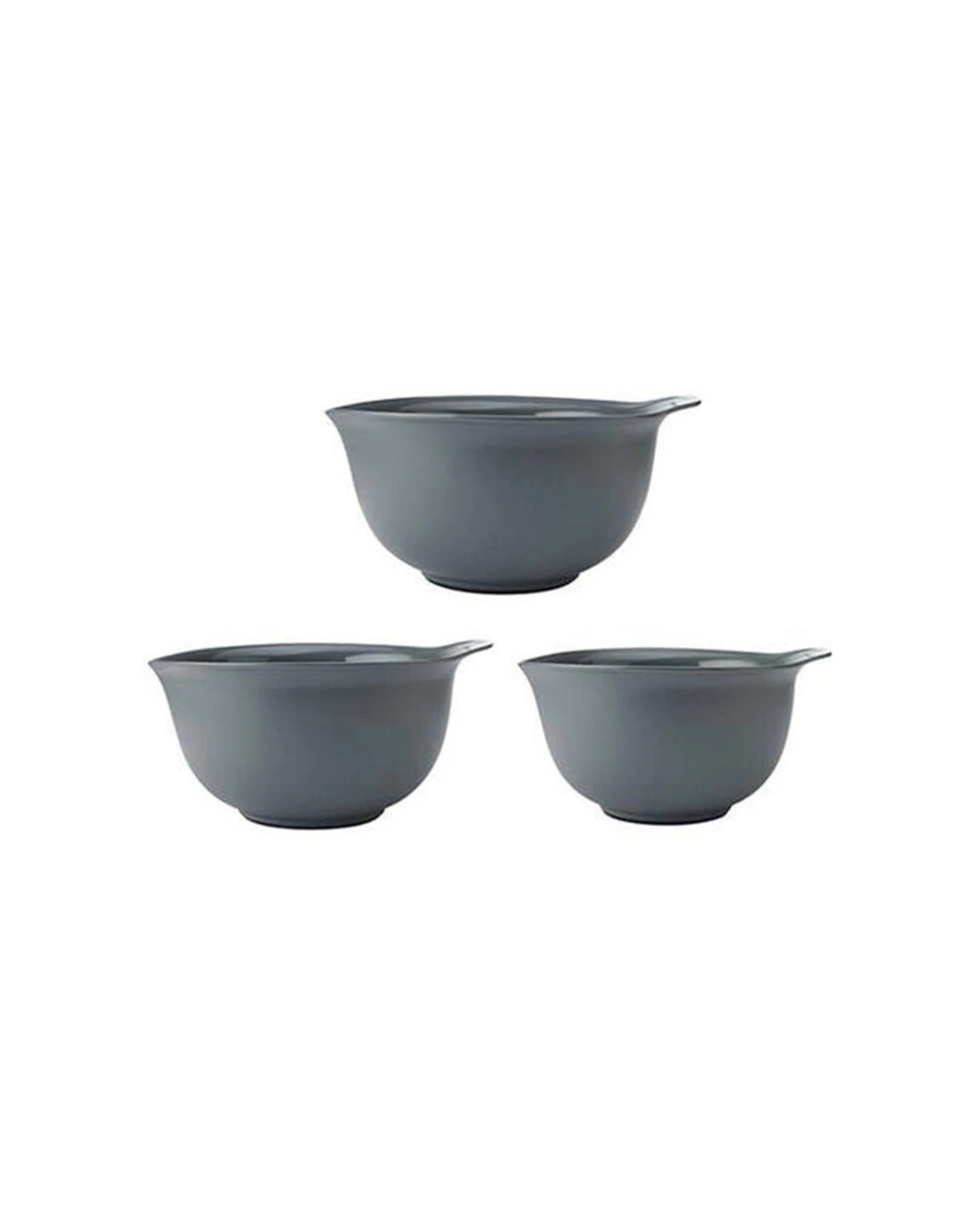 3 KitchenAid Non-Slip Cooking Utensil Mixing Bowls 3pc Set - Black, 3 of 5