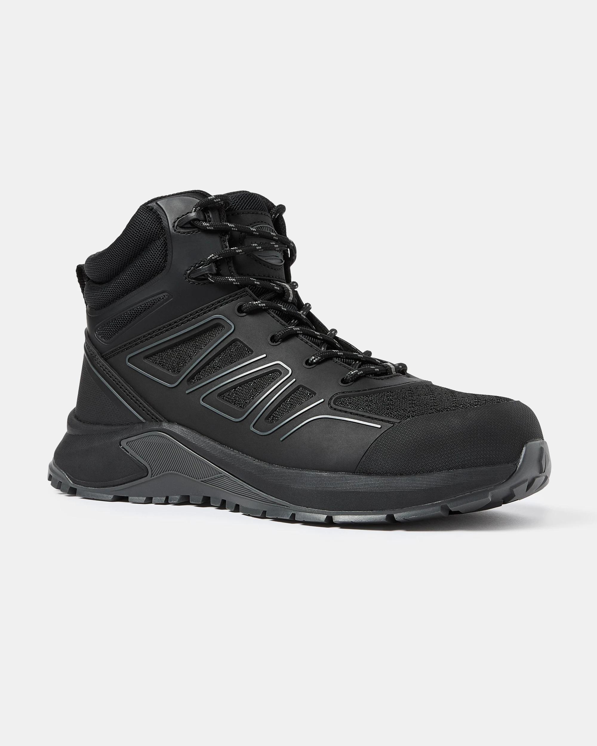 1 Jackeroo Workboot Panther Zip Sneakers Black, 1 of 3