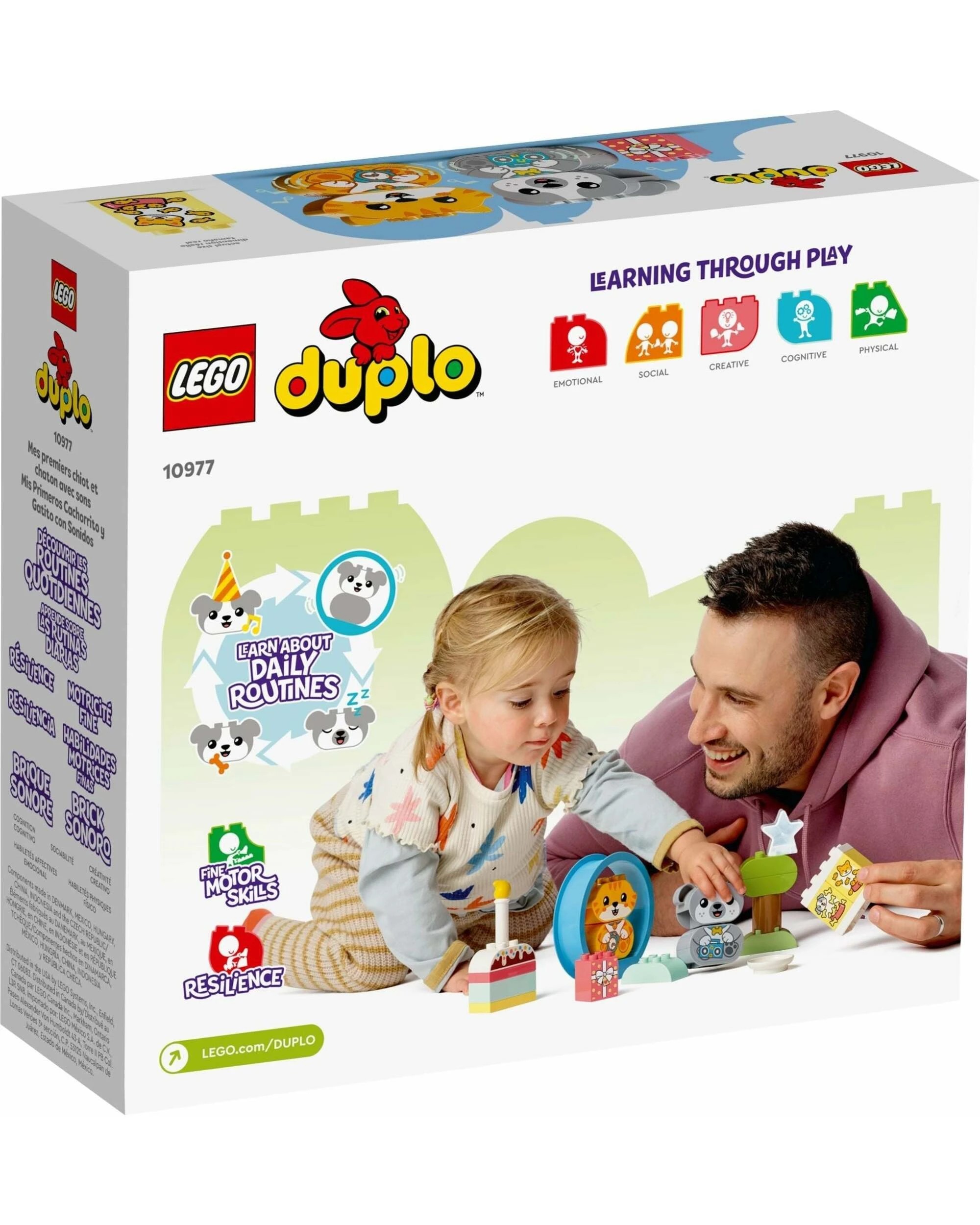 4 LEGO 10977 Puppy & Kitten Sounds Toy | DUPLO Animals for Toddlers 18+ Months, 4 of 5
