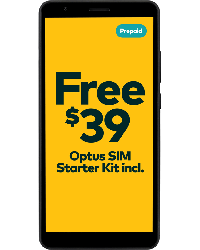Optus X Start 5 4G Smartphone - Dark 