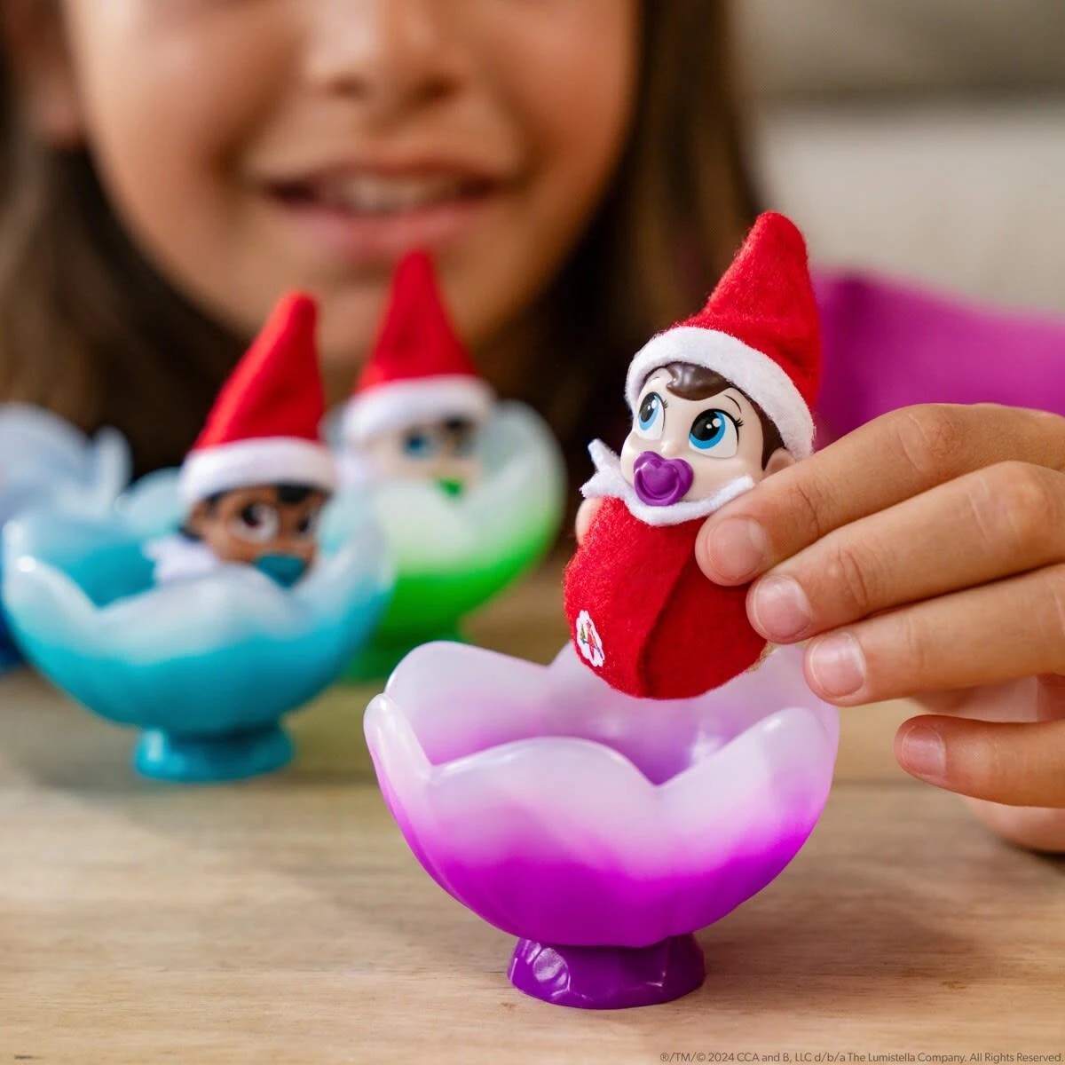 6 2 Piece Santaverse: The Elf on the Shelf Frost Pips Mini Blooms - Assorted, 6 of 10
