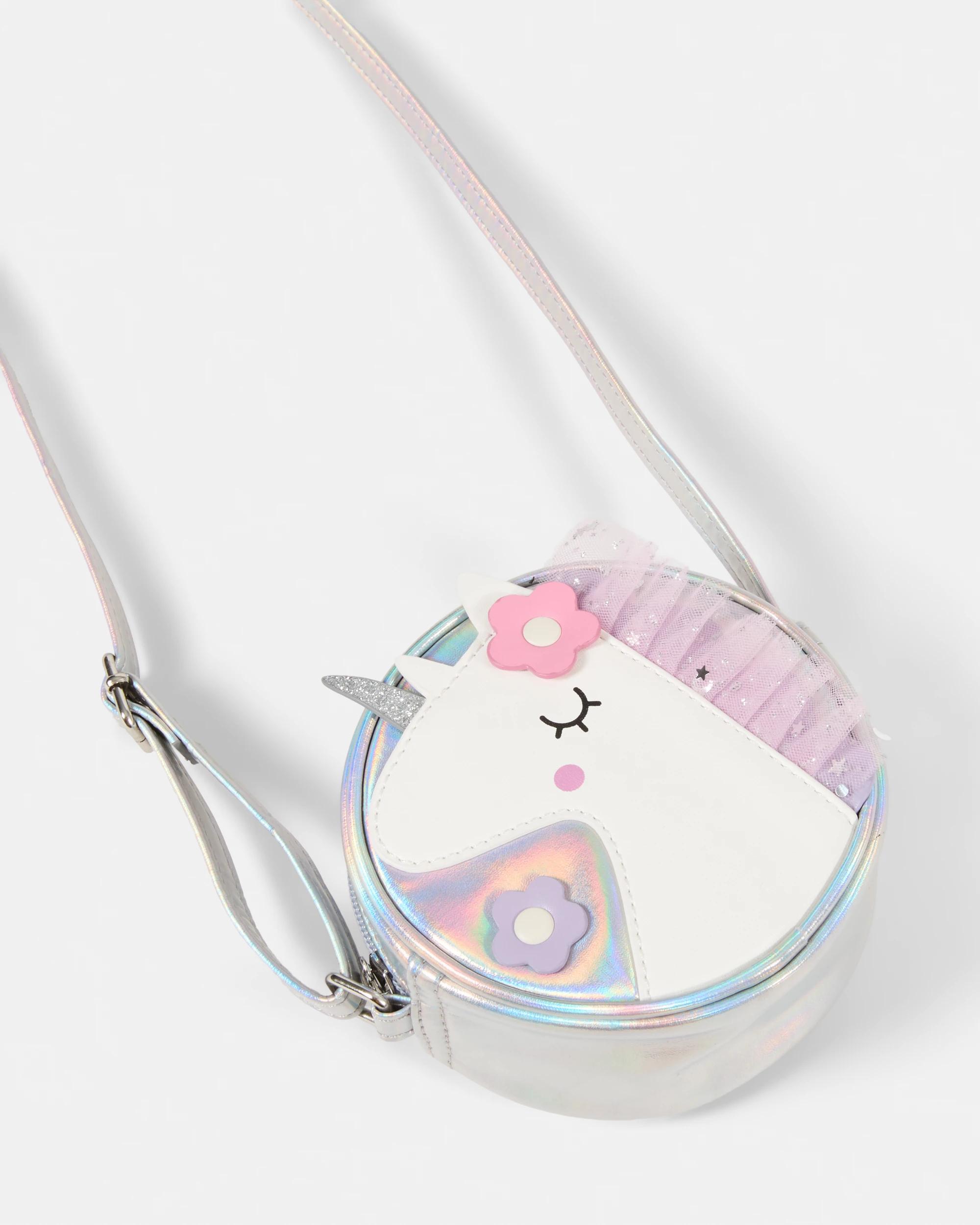 4 Mini Crossbody Bag Slv Unicrn, 4 of 4