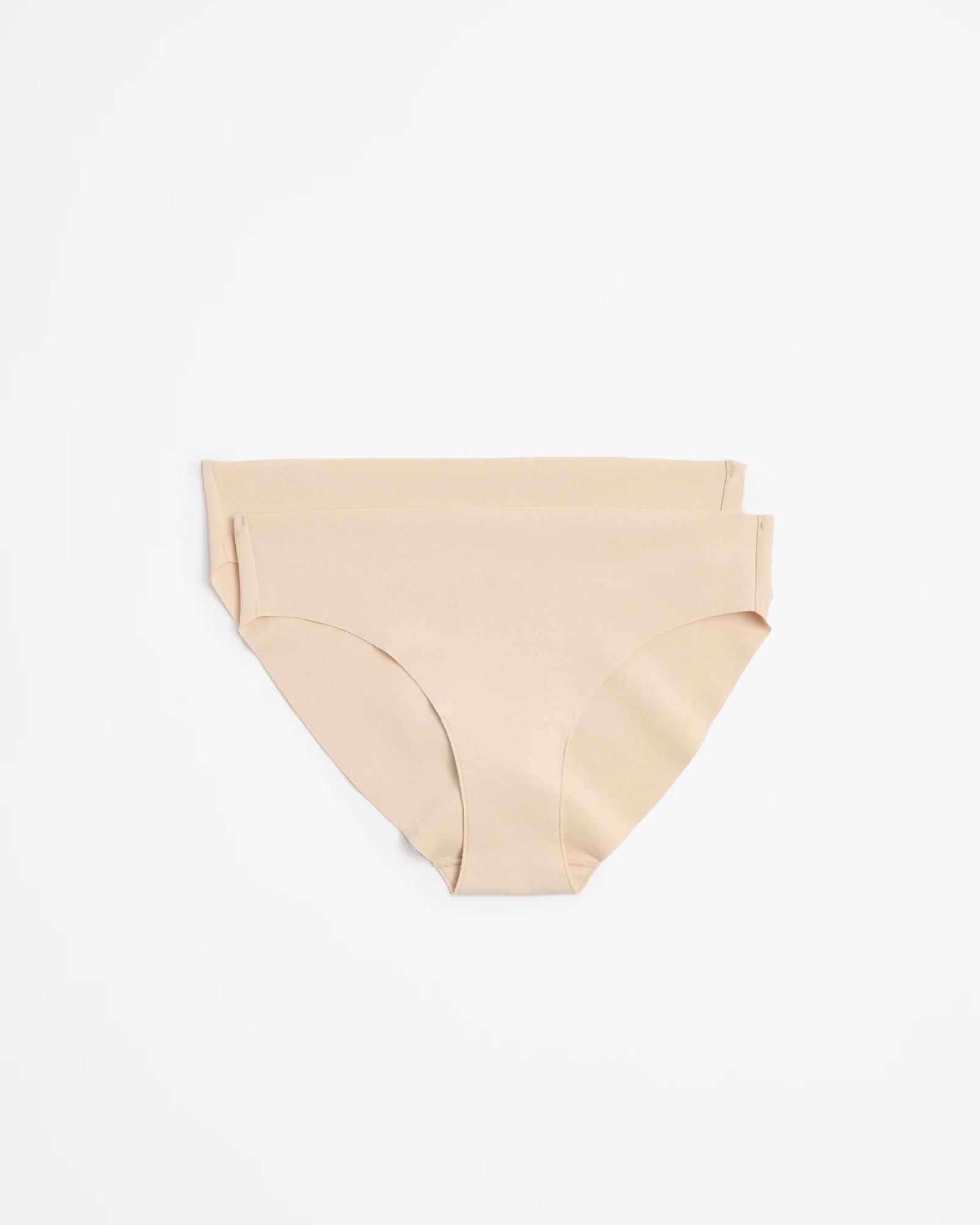 1 Target 2 Pack No Show Bikini Briefs SHIFTING SANDS, 1 of 4