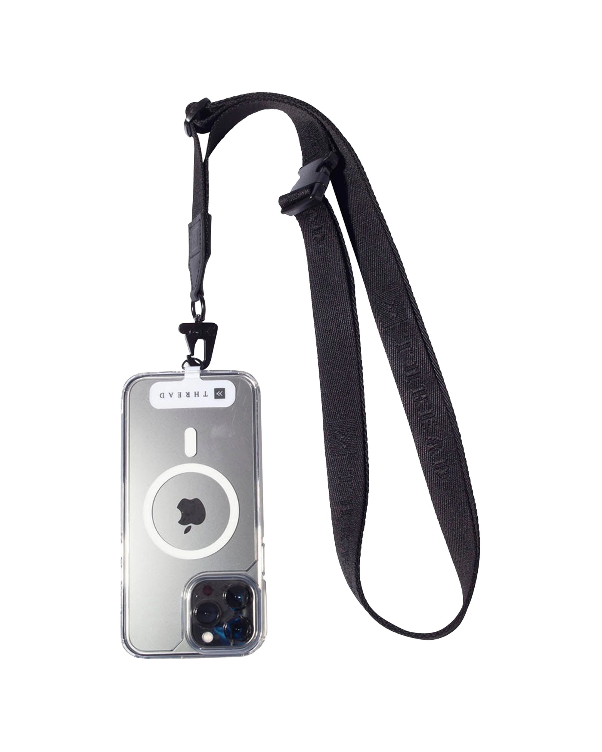 1 Thread Wallets Phone Sling Carry Accessory - Black, 1 of 6