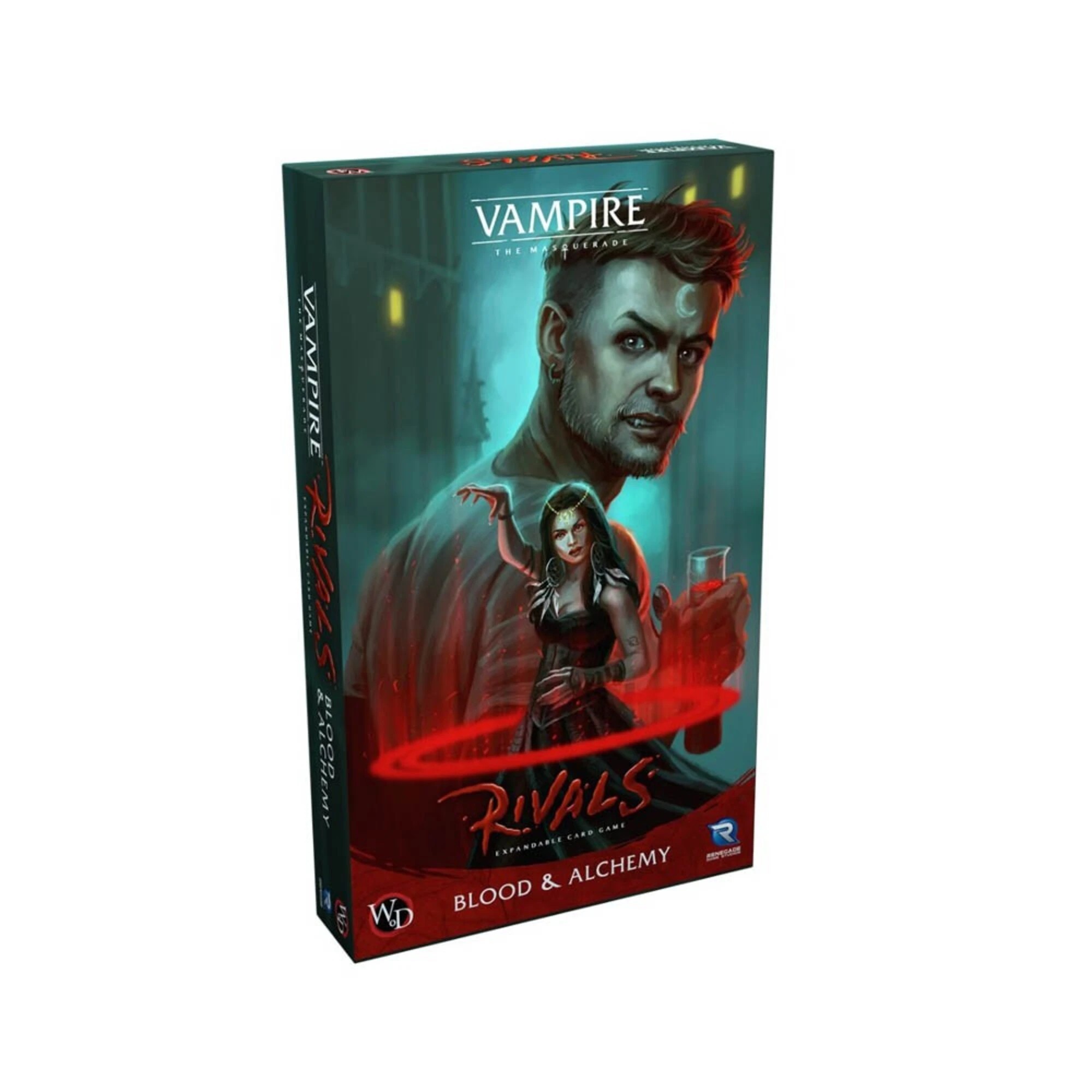 1 Vampire the Masquerade: Rivals - Blood and Alchemy Board Game Expansion, 1 of 1