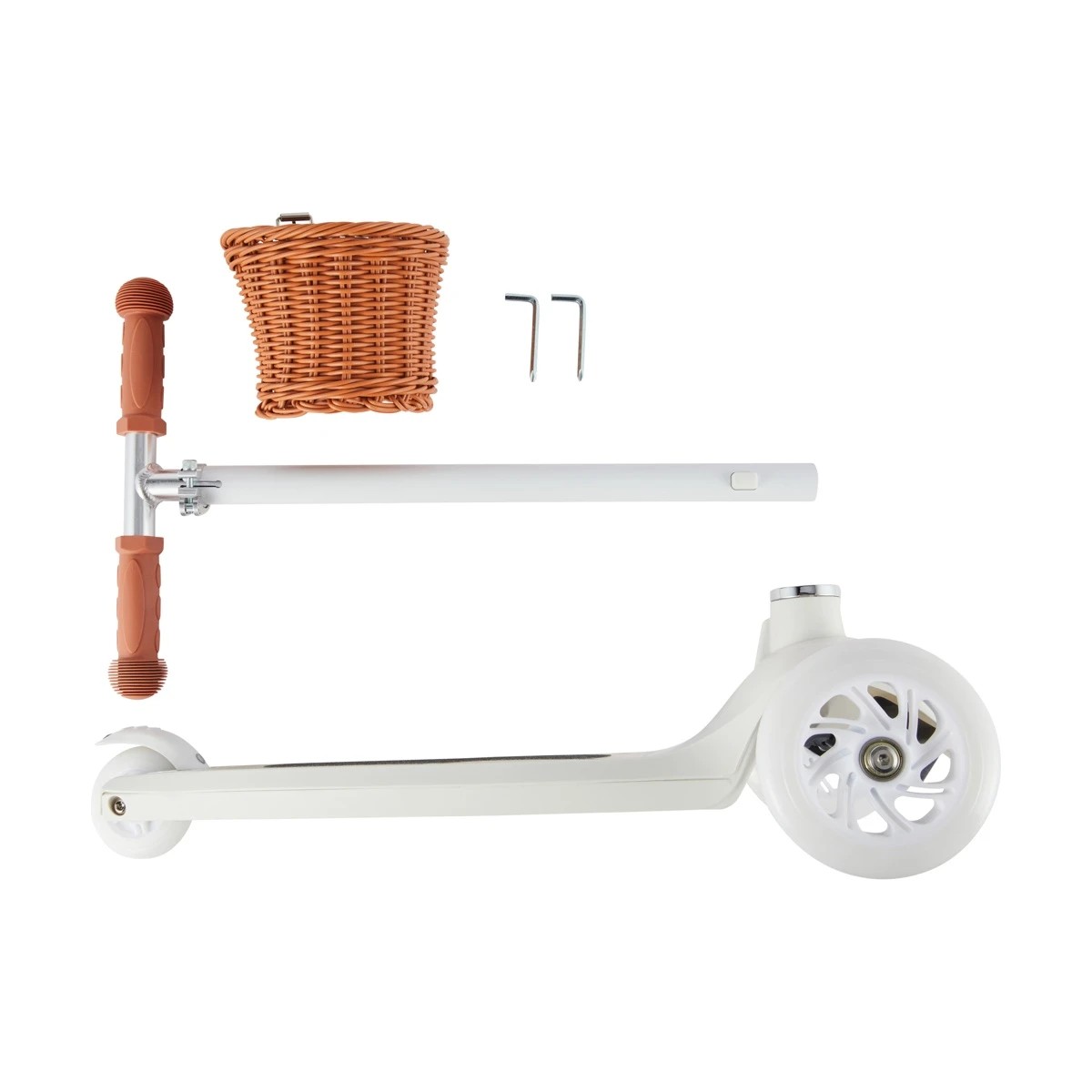 3 Retro Tri Scooter with Basket, 3 of 8