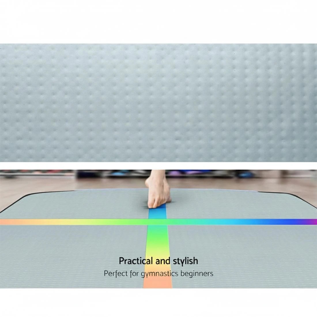 4 Everfit 3M Air Track Gymnastics Tumbling Exercise Cheerleading Mat Inflatable - Multi, 4 of 6