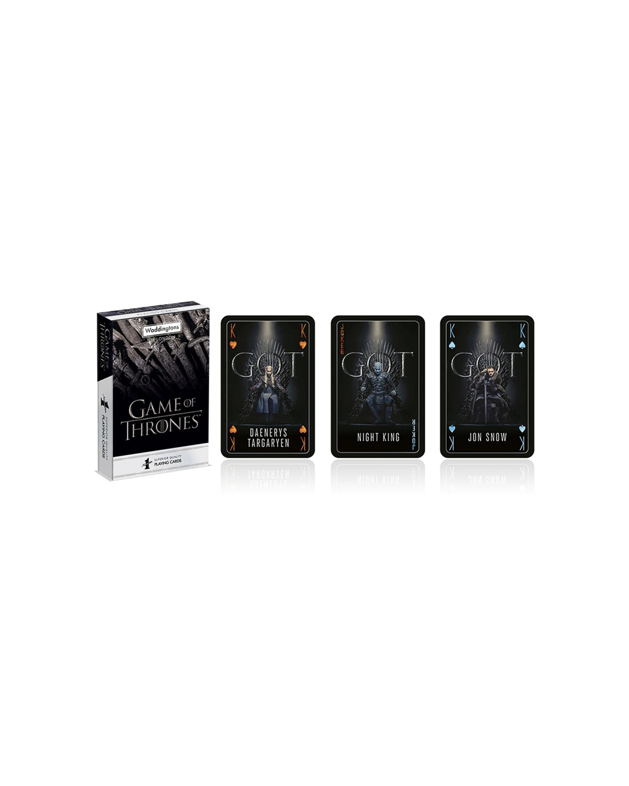 2 Game Of Thrones Playing Poker Game Cards 6x9cm - Multi, 2 of 4