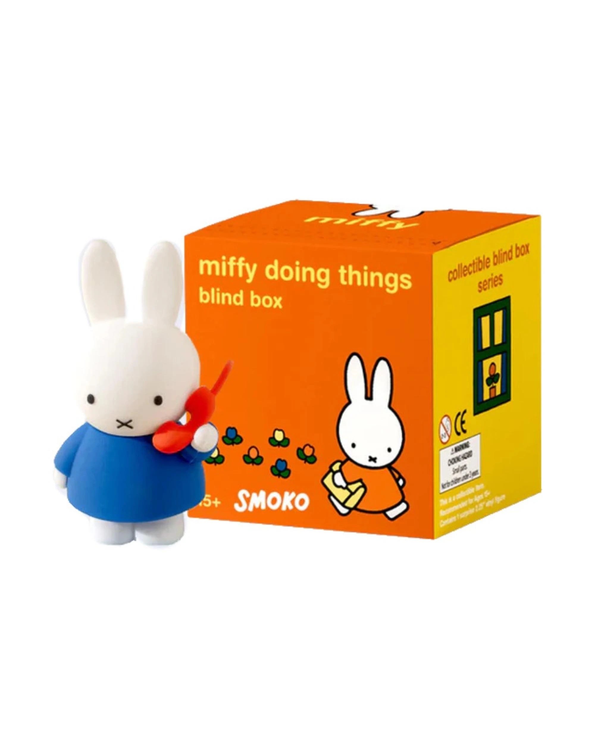 1 Smoko Miffy Doing Things Figure Blind Box, 1 of 6