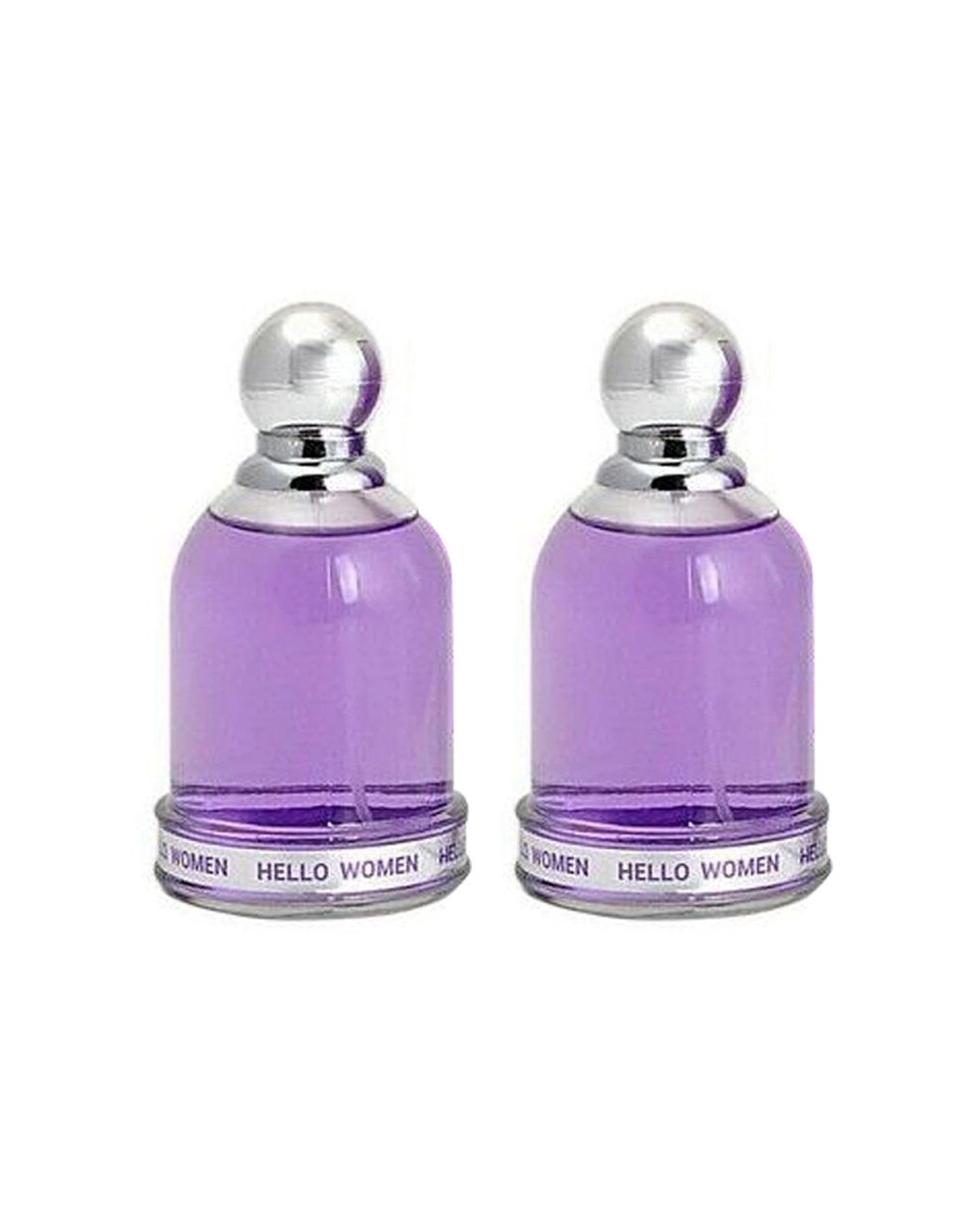 1 Mirage 2Pk Diamond Collection Hello Women Eau De Parfum Spray For Women 100Ml - Purple, 1 of 2