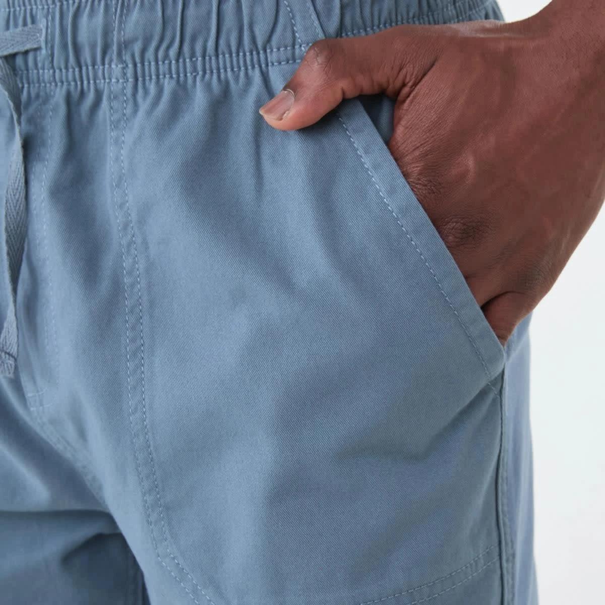 4 Washed Volley Shorts BLUE MIRAGE, 4 of 6