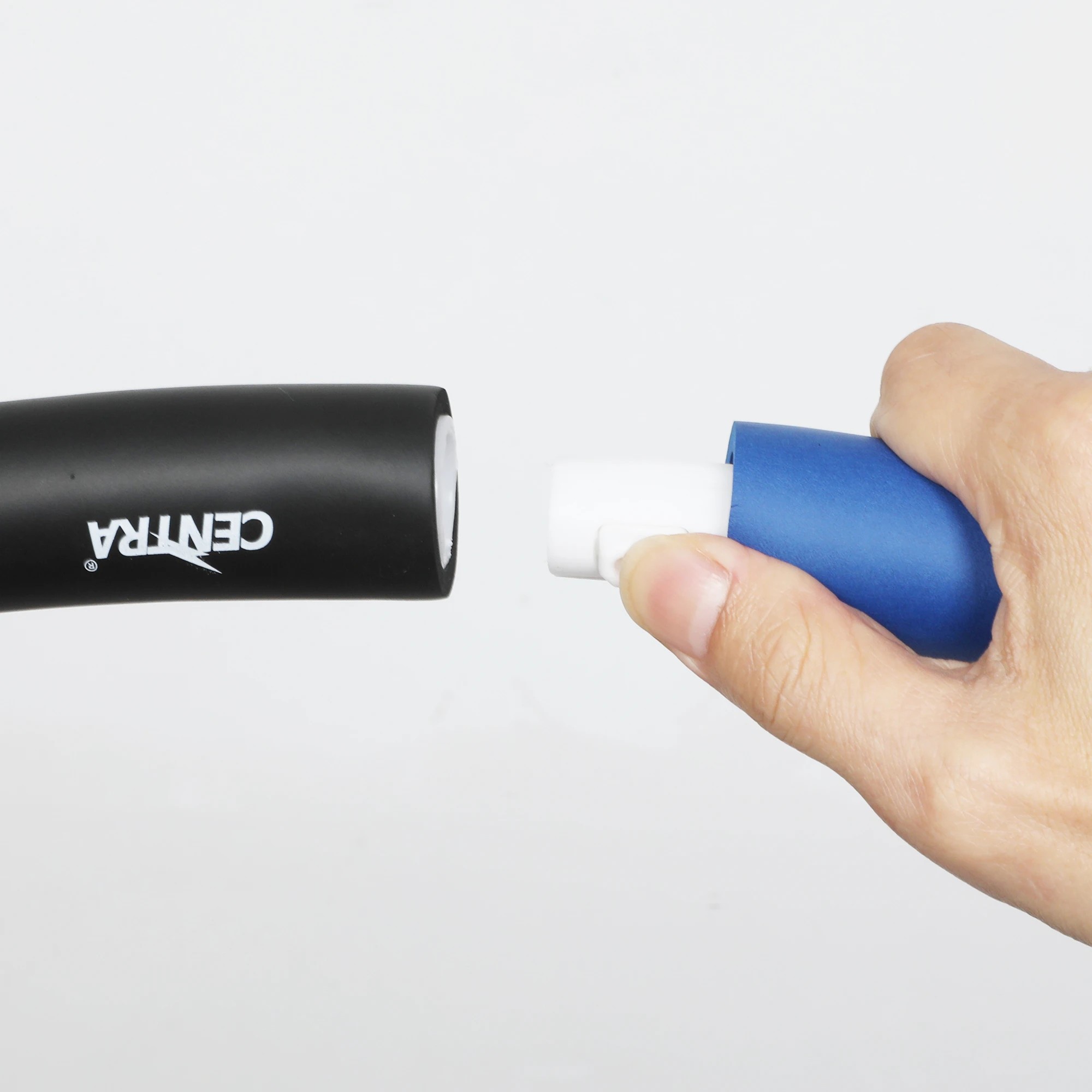 5 Centra Exercise Roller Wheels Set Hula Hoop Push Up Bars Hand Grip Strengthener, 5 of 9