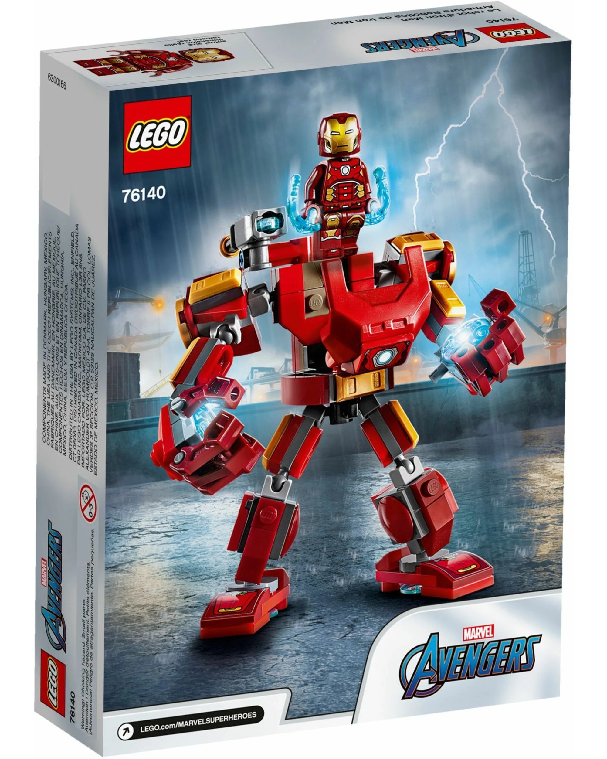 4 LEGO Marvel Super Heroes 76140: Iron Man Mech, 4 of 5