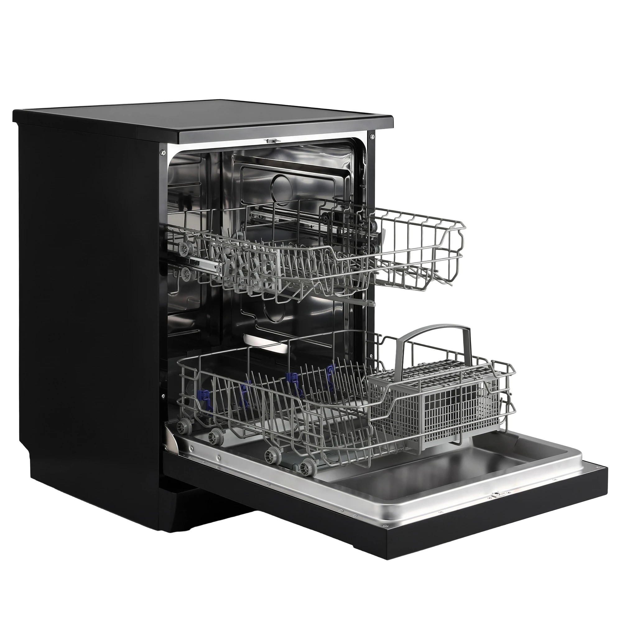 3 Devanti 12 Place Settings Dishwasher 55cm Freestanding Benchtop Built-In - Black, 3 of 10