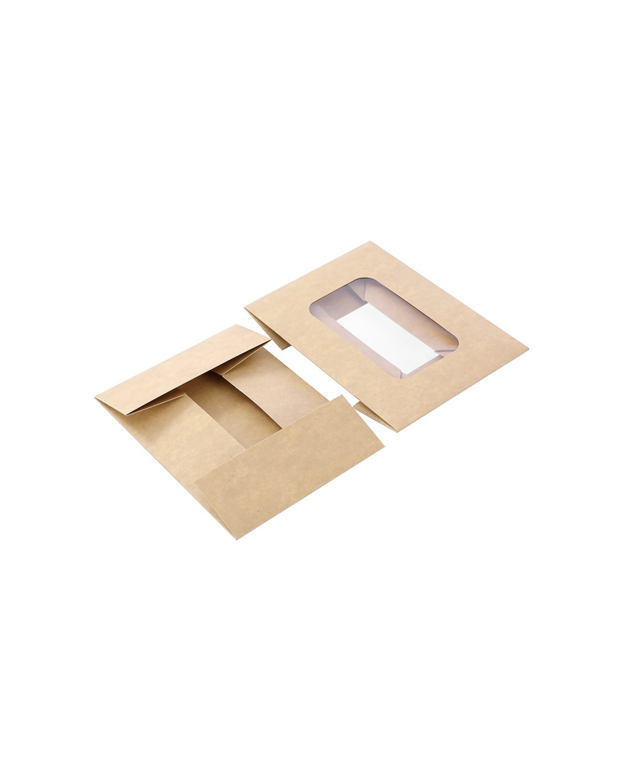 3 5pc Lemon And Lime 21.5cm Eco Kraft Disposable Catering 2l Lidded Grazing Box
 - Brown, 3 of 6