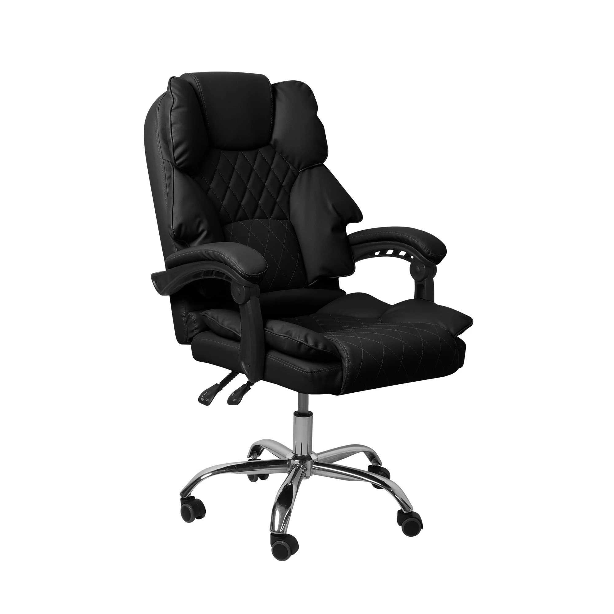 1 Levede Pu Leather Office Chair No Footrest, 1 of 6