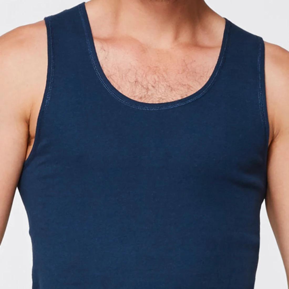 3 Maxx Athletic Singlet NAVY BLUE, 3 of 5