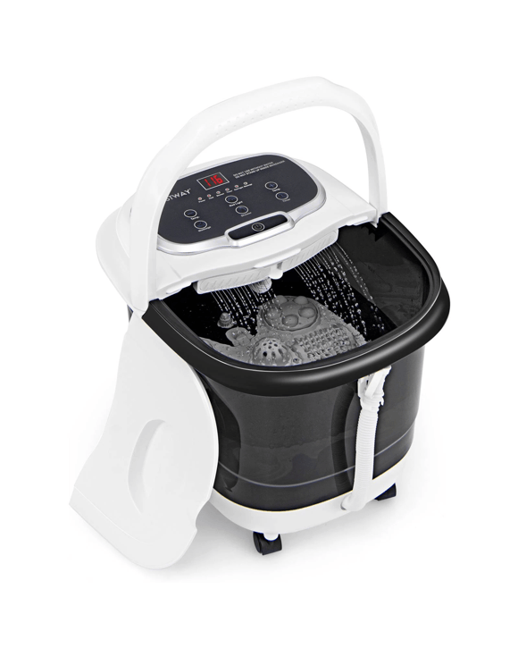 Costway Foot Spa Massager w/Heat & Timer Electric Footbath Tub
