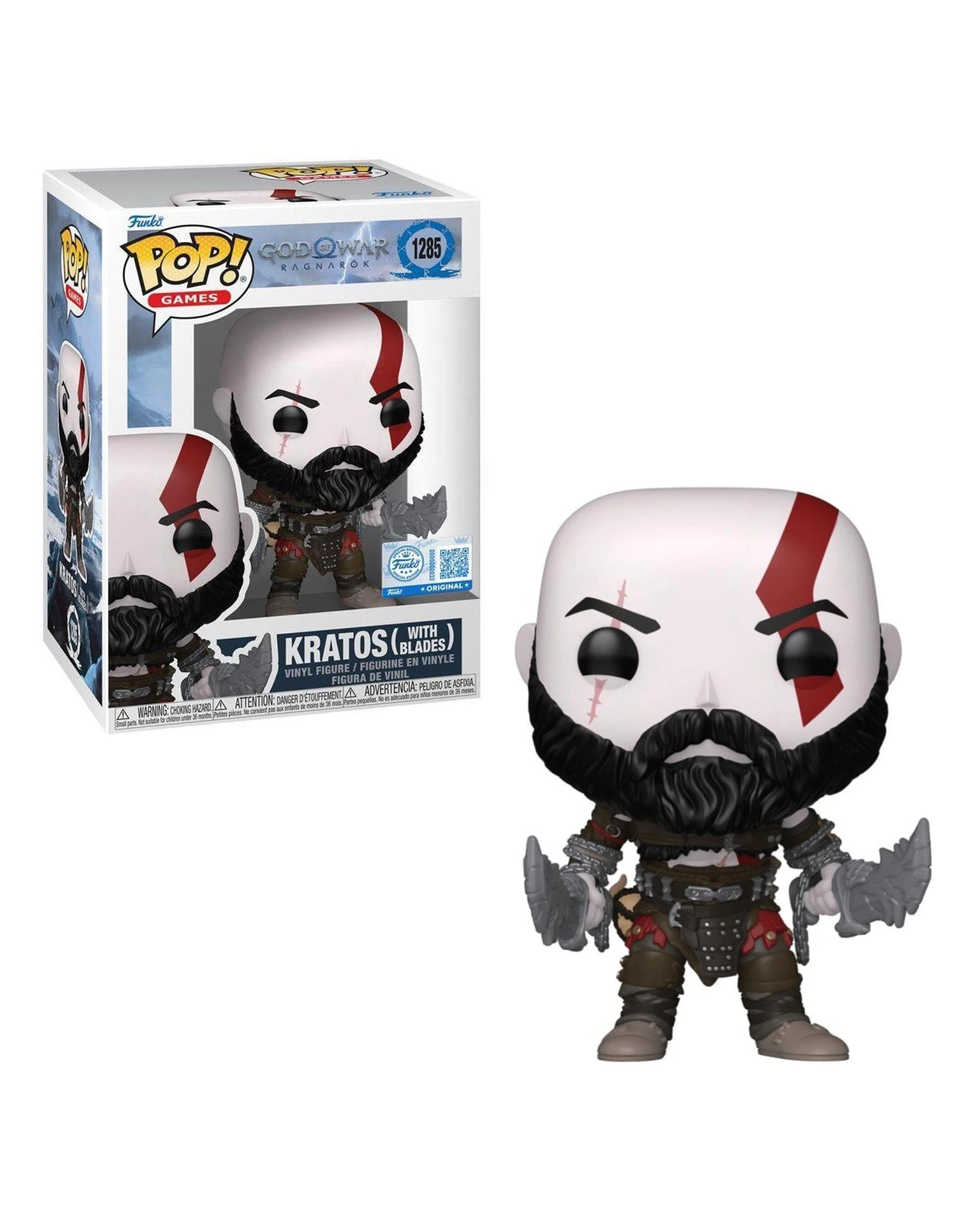 1 God Of War Kratos With Blades Funko POP! Vinyl, 1 of 3