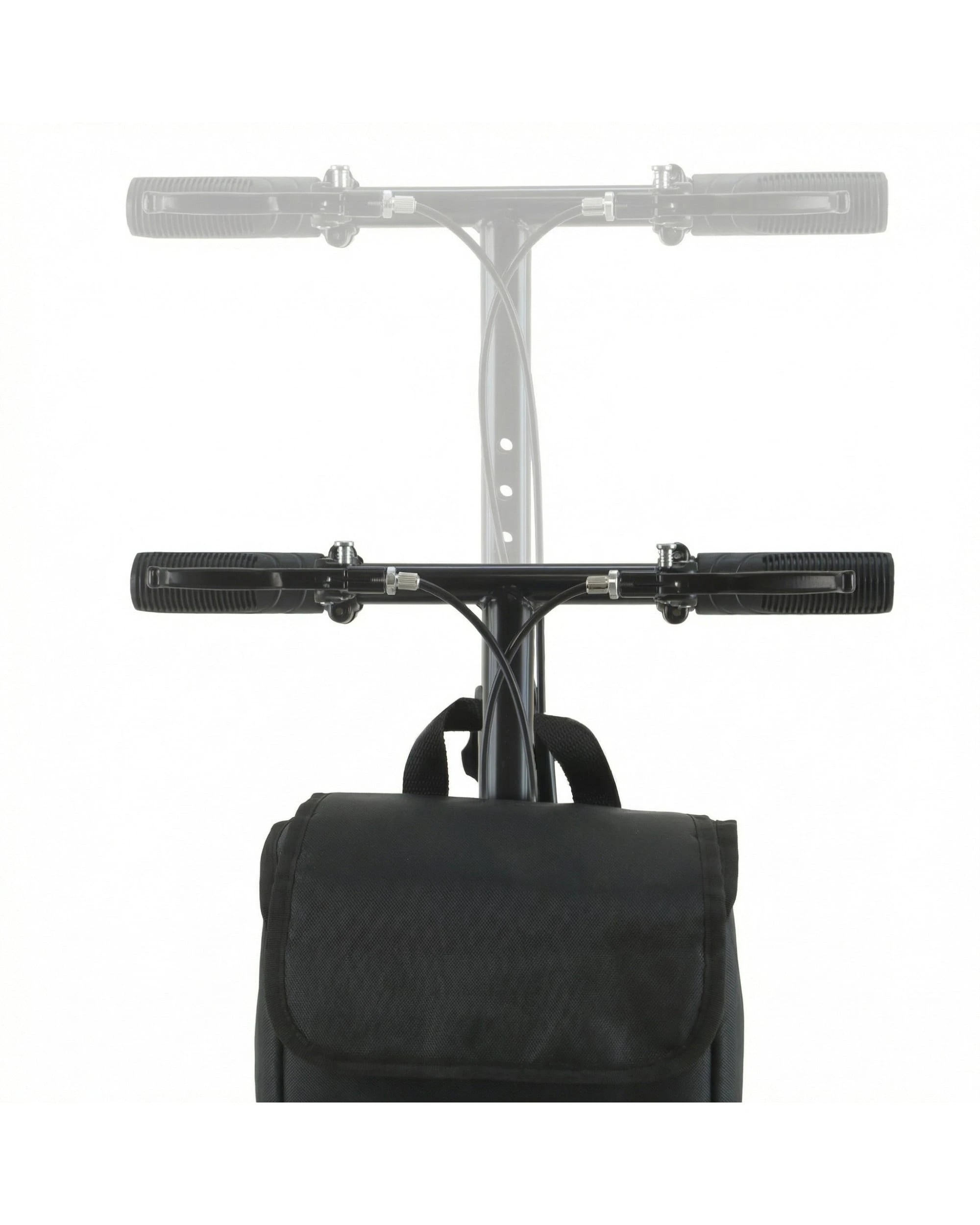 8 Orthonica Foldable Mobility Steel Knee Scooter Walker 136kg Max Capacity Walking Aid - Black, 8 of 10